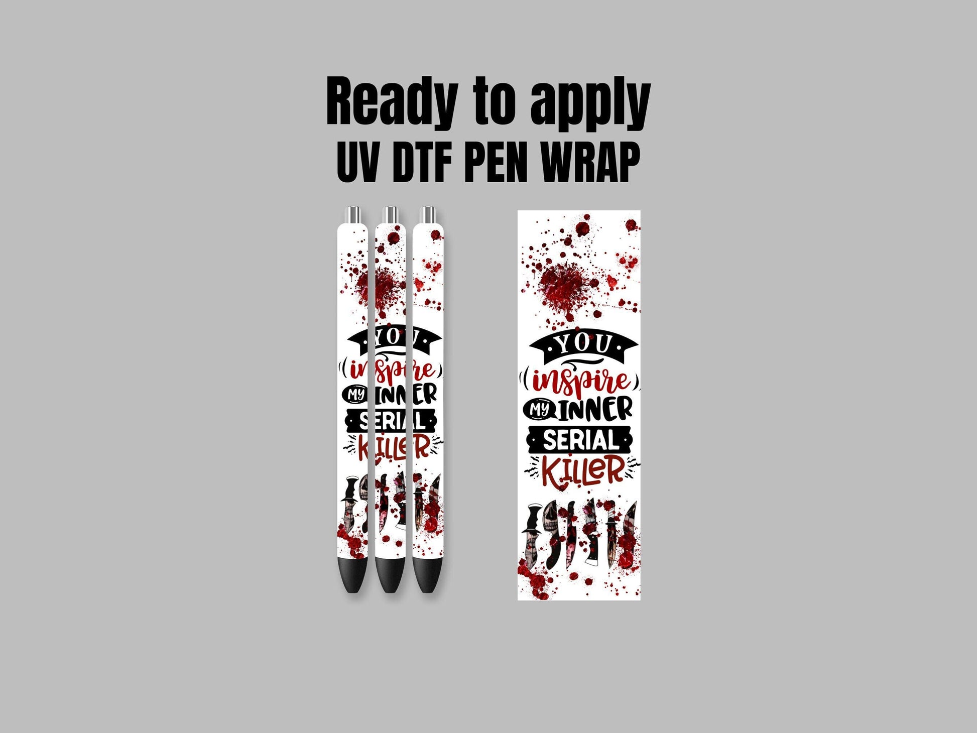 Halloween pen wrap