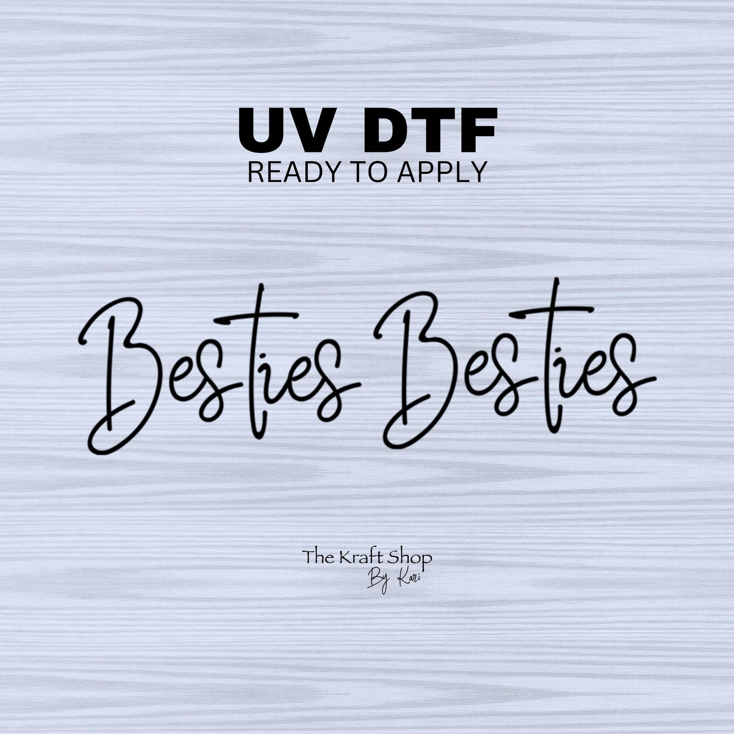 UV DTF Sticker print. My dog and I talk shit about you ombre permanent sticker tumbler decal #4511