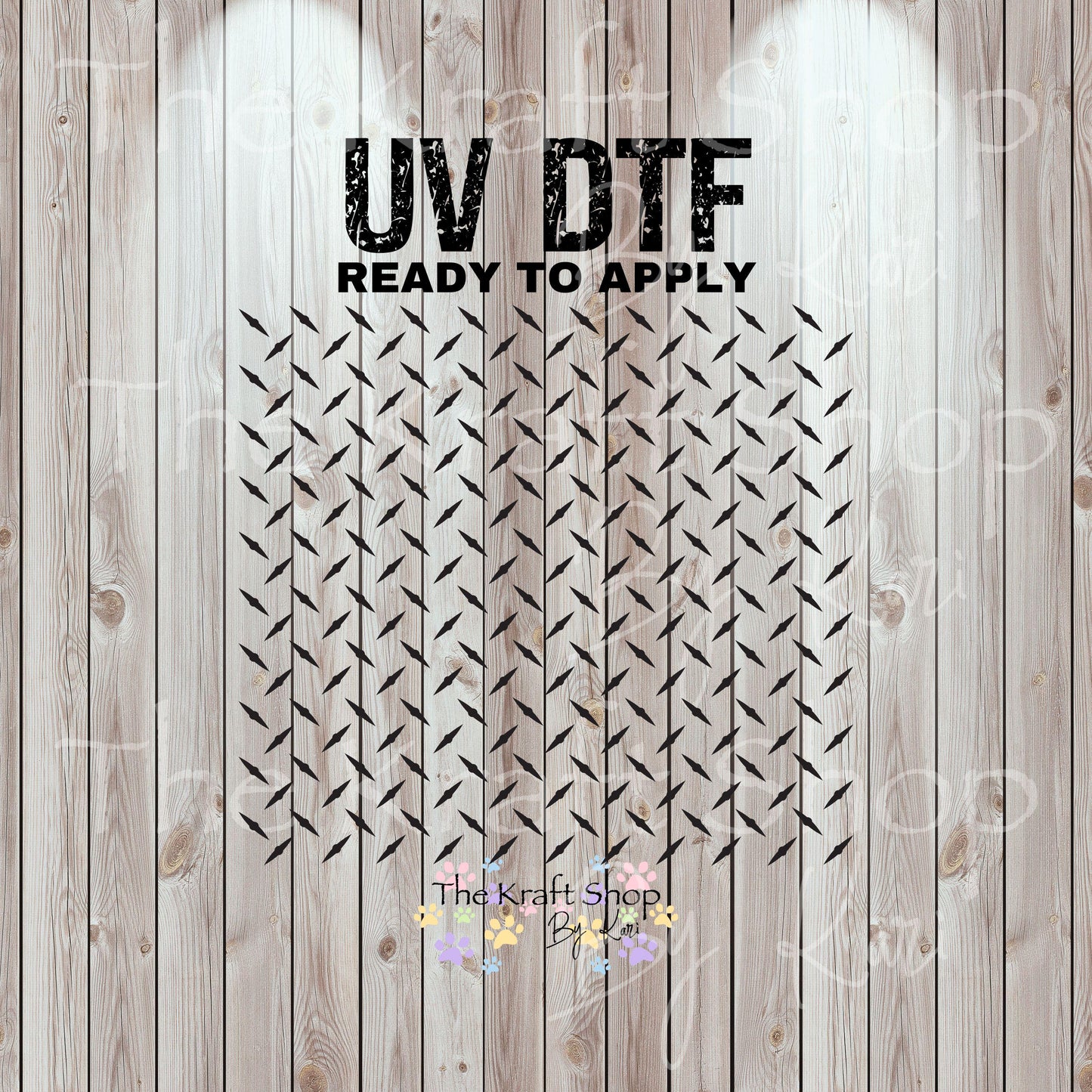 UV DTF Sticker print. Diamond plate pattern in several colors decals, tumbler decal, permanent sticker. Uv decal for tumblers. #10277