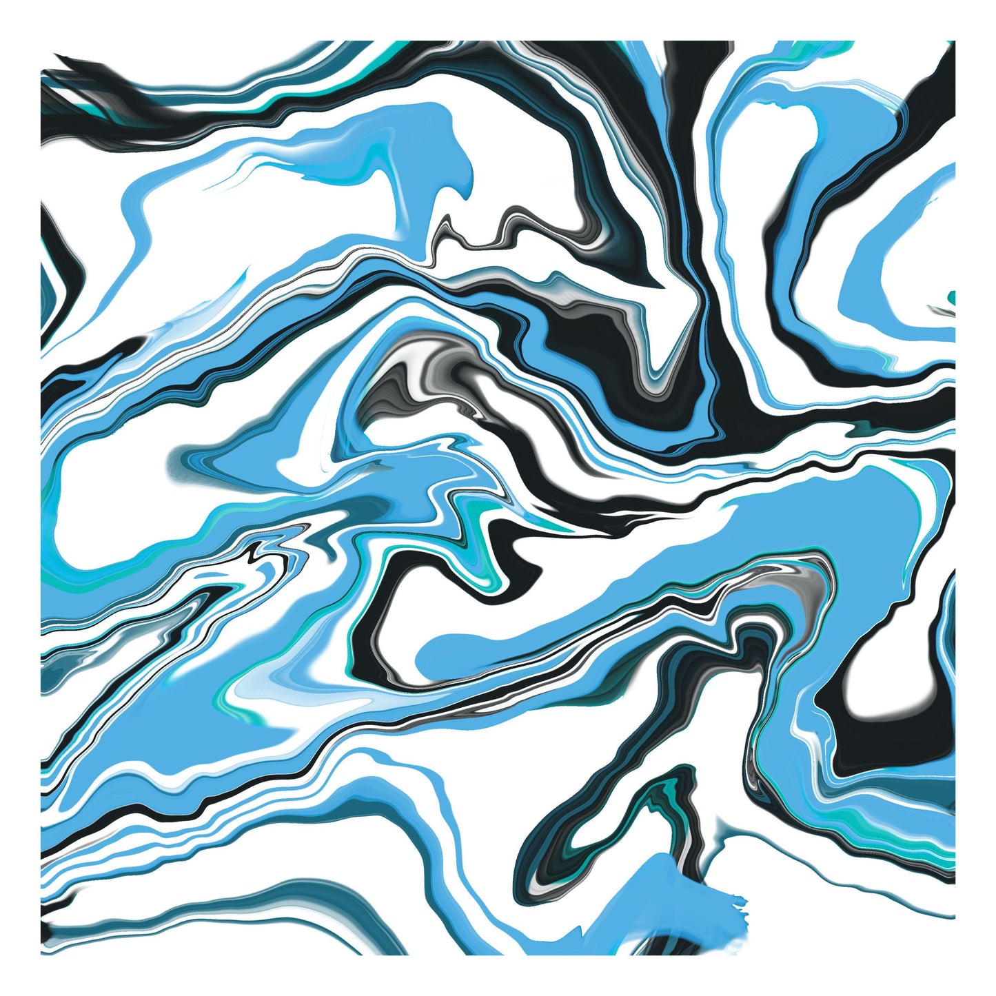 UV DTF Sticker print. Hydro dip cheat sheet helper wrap #11 Blue Black tumbler decal. #5414