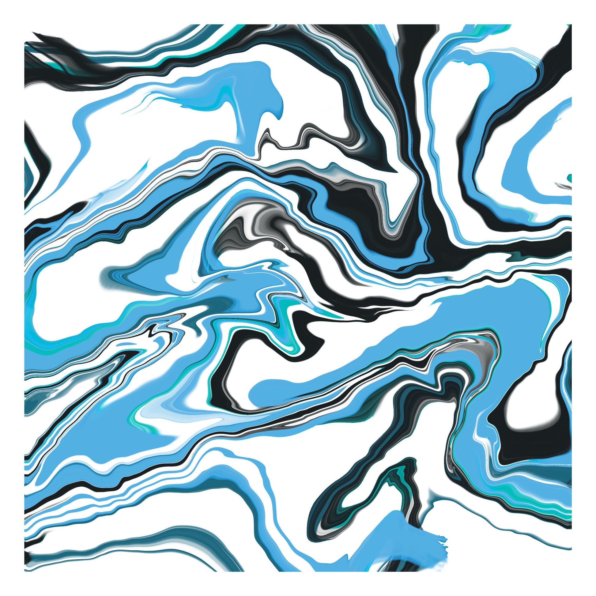 UV DTF Sticker print. Hydro dip cheat sheet helper wrap #11 Blue Black tumbler decal. #5414