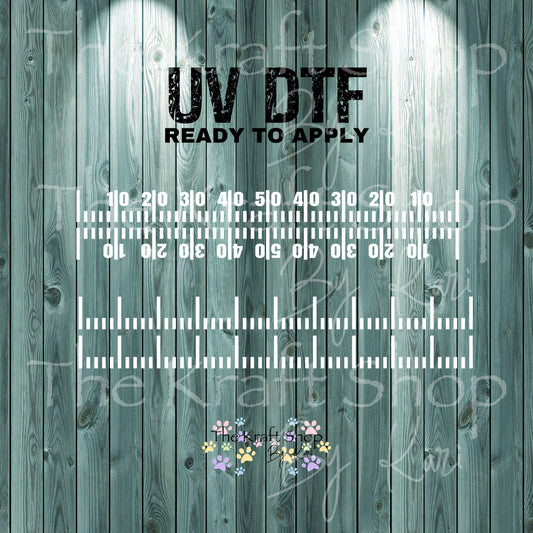UV DTF Sticker prints. Yard lines football numbers element sheet bundle decal, permanent sticker. #10319