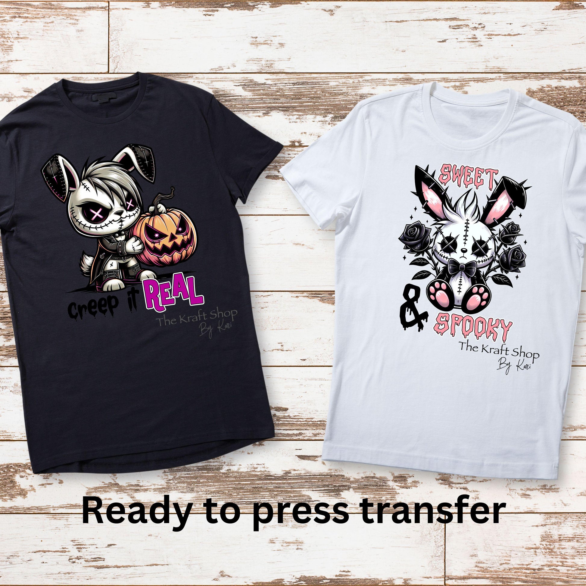 DTF ready to press transfer. Voodoo stuffed animal Bundle or single Spooky Halloween funny sarcastic , #11521