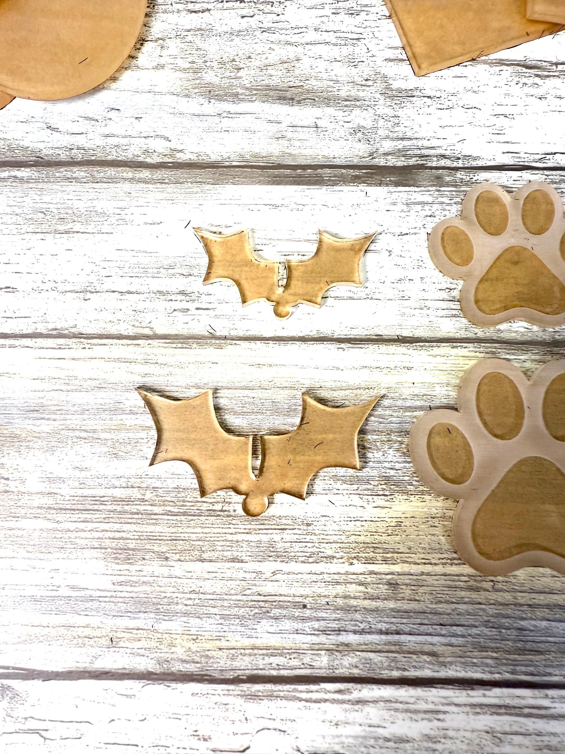 DIY Christmas Shaker snow globe ornament KITS Acrylic blanks shapes. DIY ornaments. Acrylic shapes for crafts.