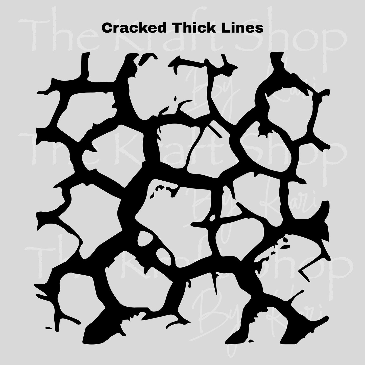 UV DTF Sticker print Cracked lines Element sheet 8x8 decal, tumbler decal, permanent sticker. #10337