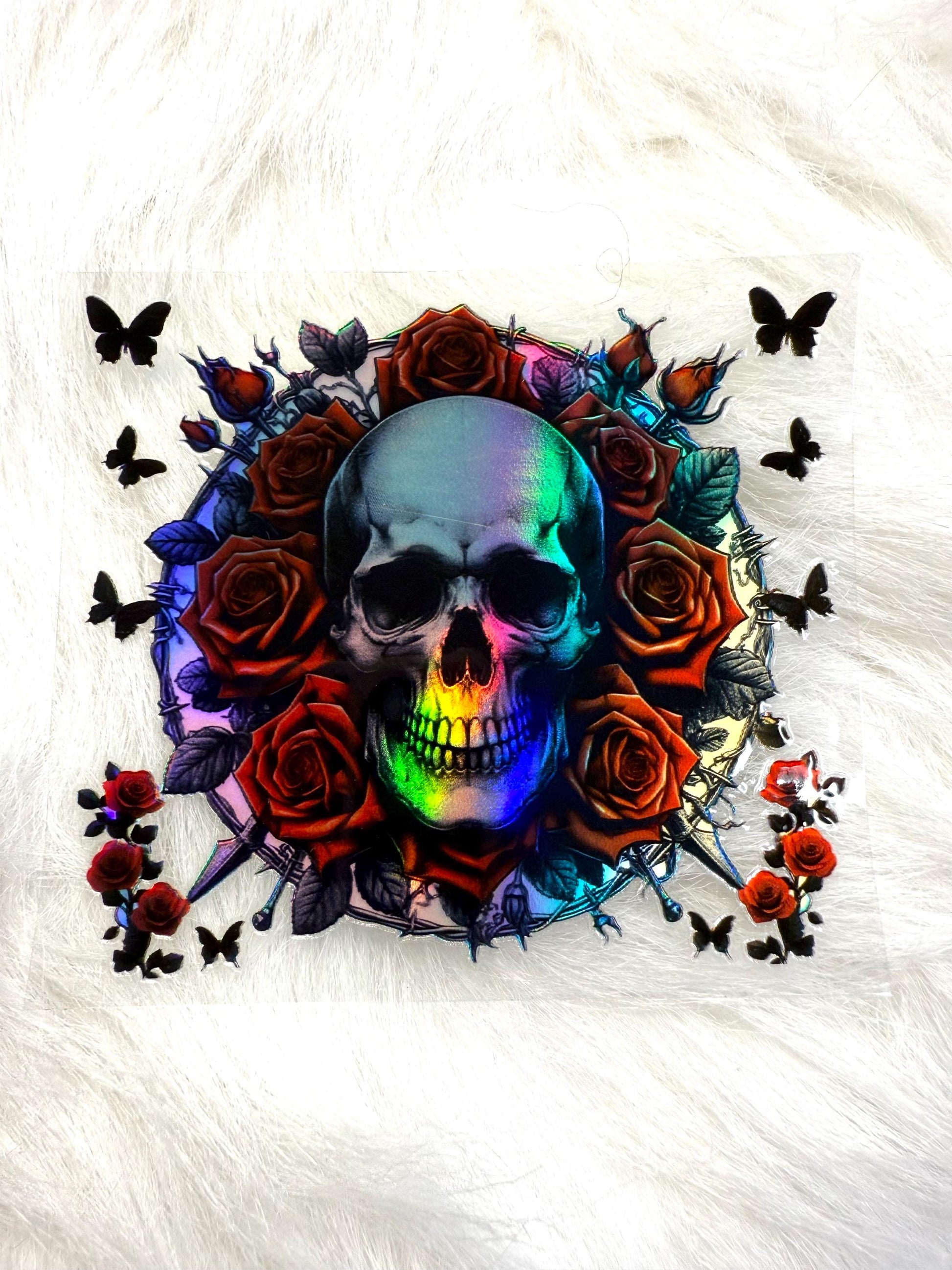 Holographic UV DTF Decal Sticker #22