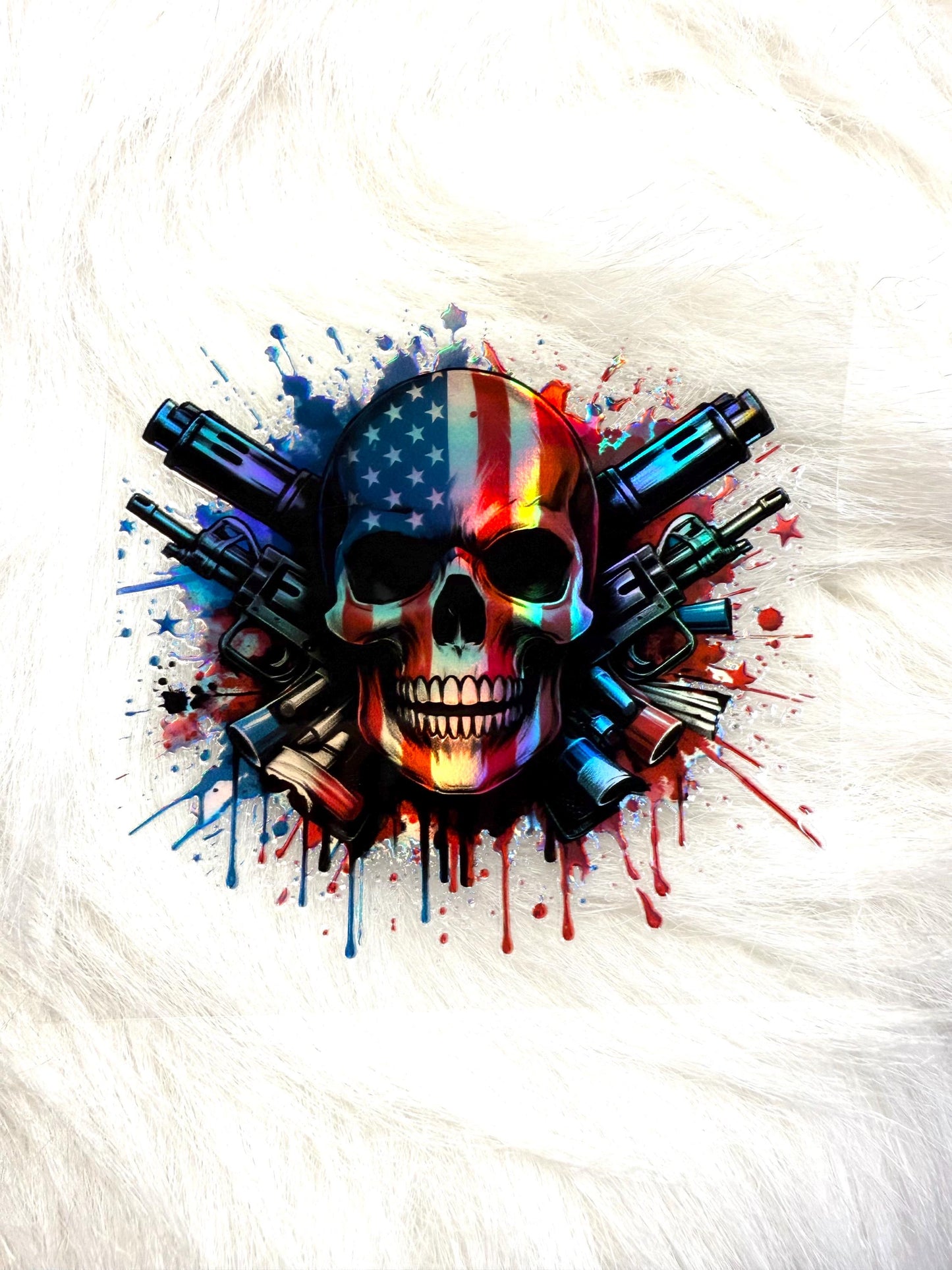 Holographic UV DTF Decal Sticker #23