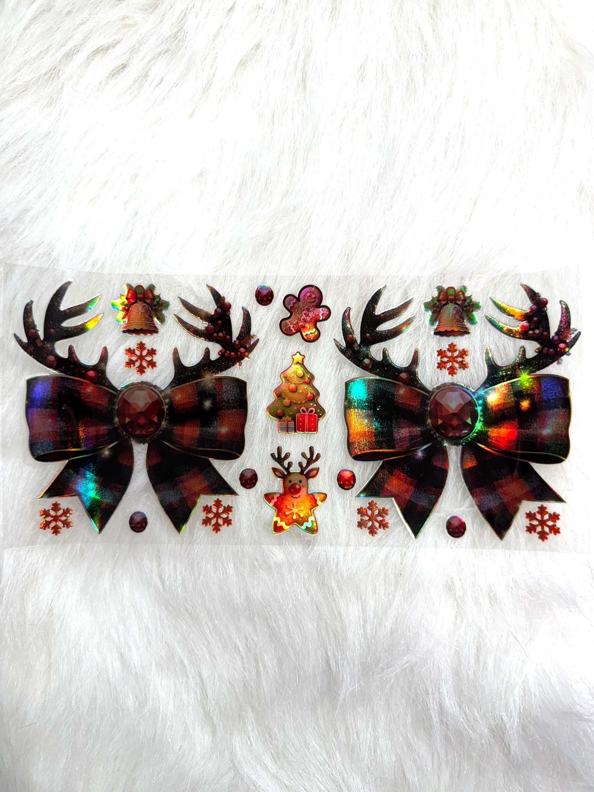 Holographic UV DTF Wrap Sticker #31