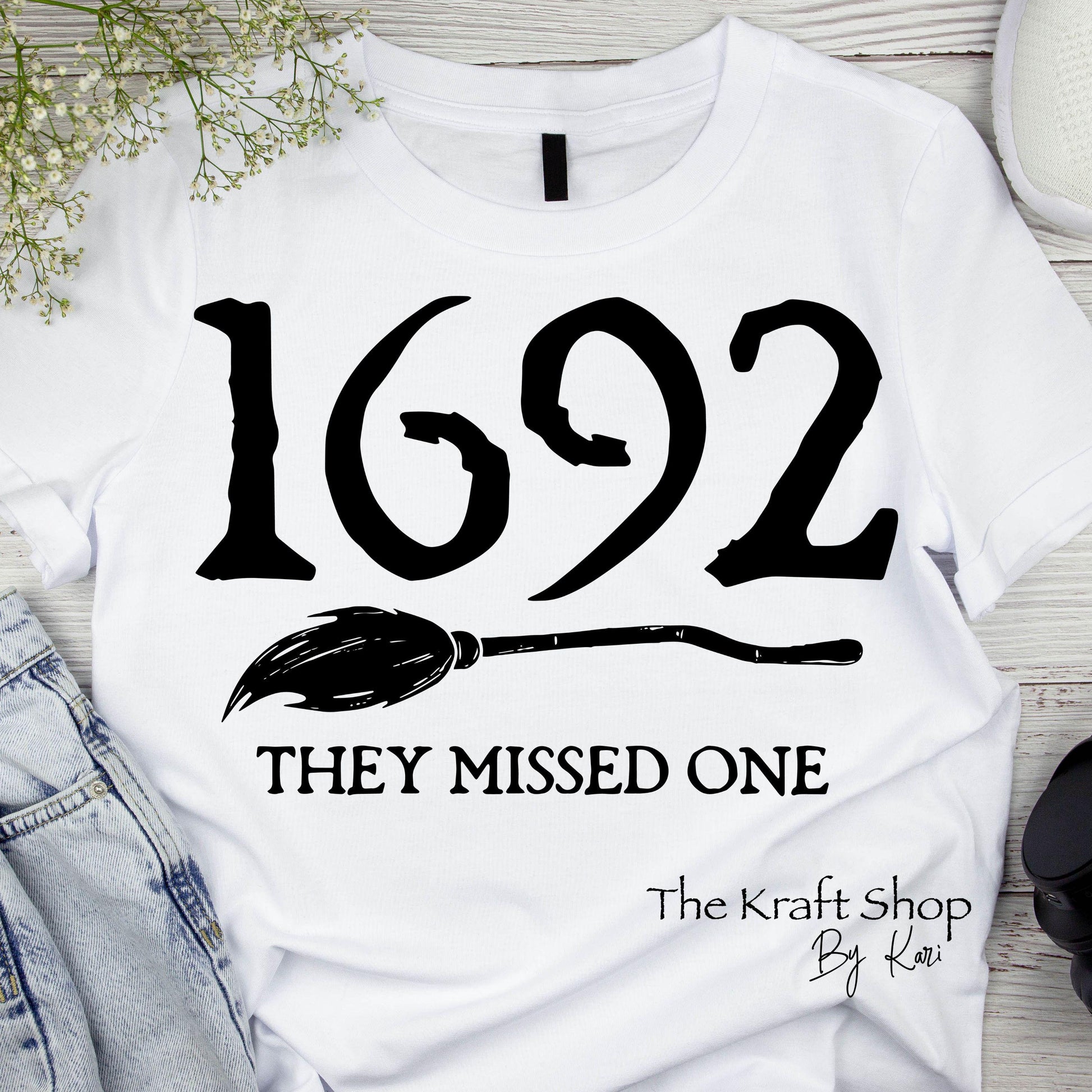 DTF ready to press transfer 1692 they missed one witch Halloween shirt transfer, DTF Print #11565