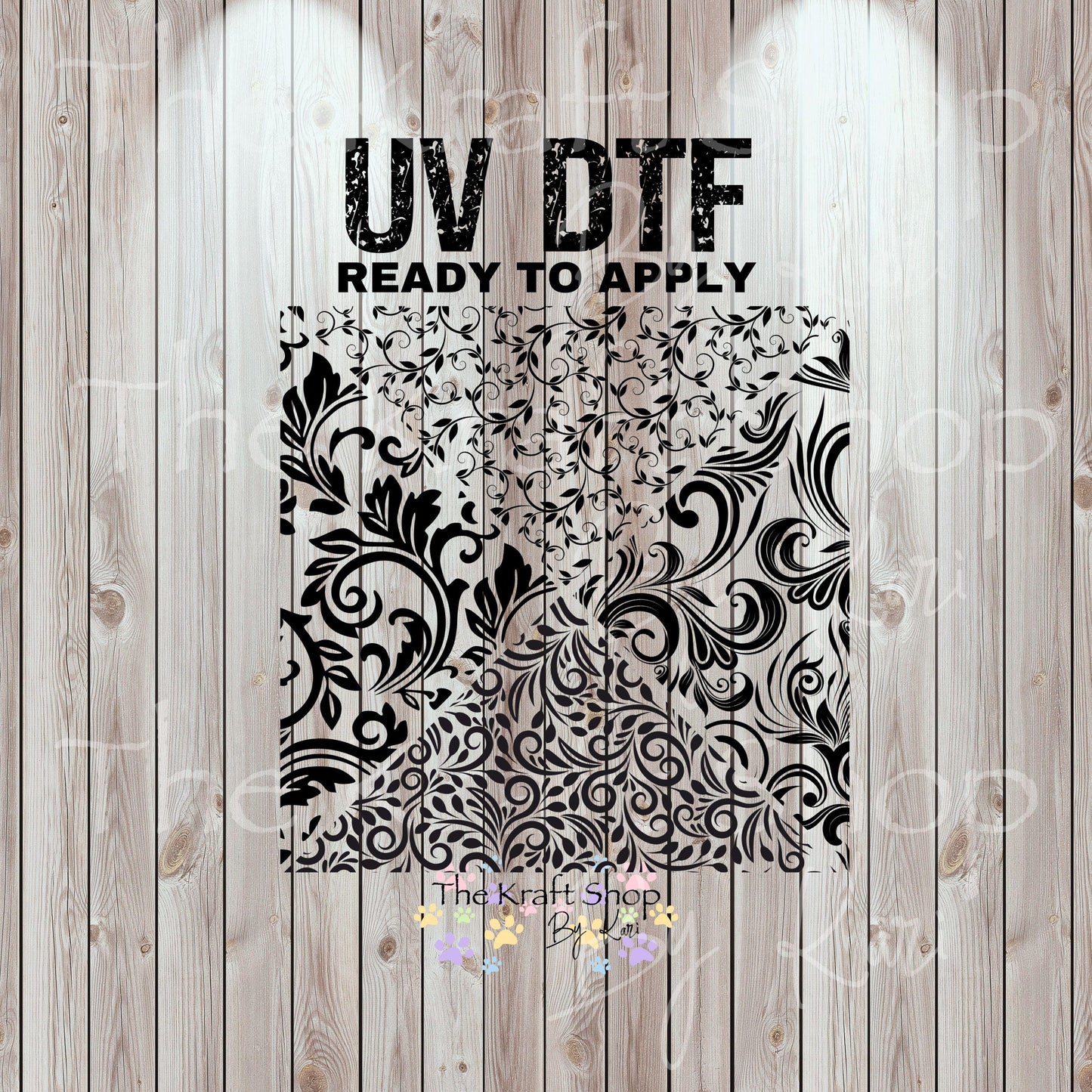 UV DTF Sticker print Tooled Leather Variety pack of mixed media bundle of decals Element sheet 10x10 decal #4575