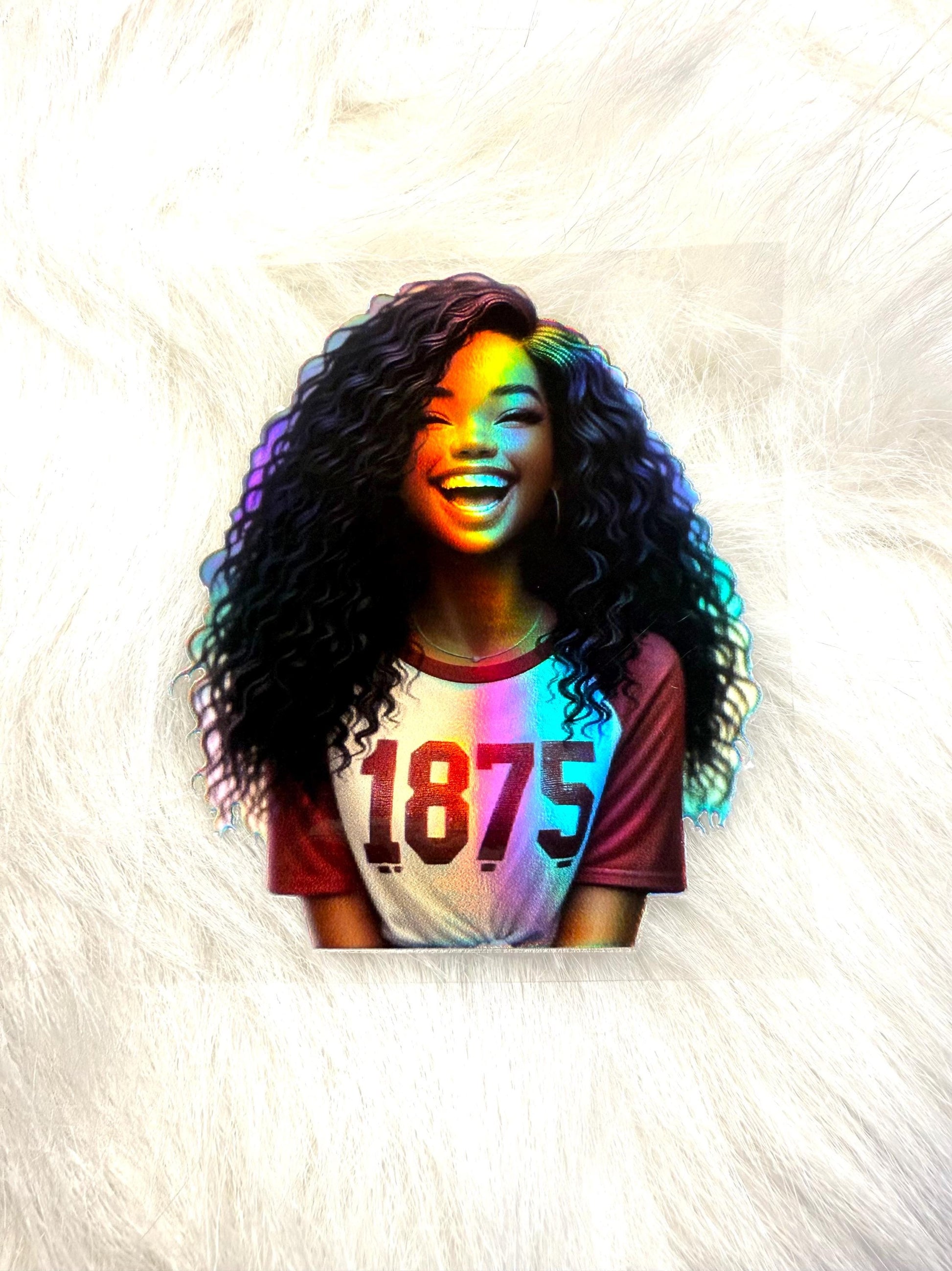 Holographic UV DTF 1875 Decal Sticker #10