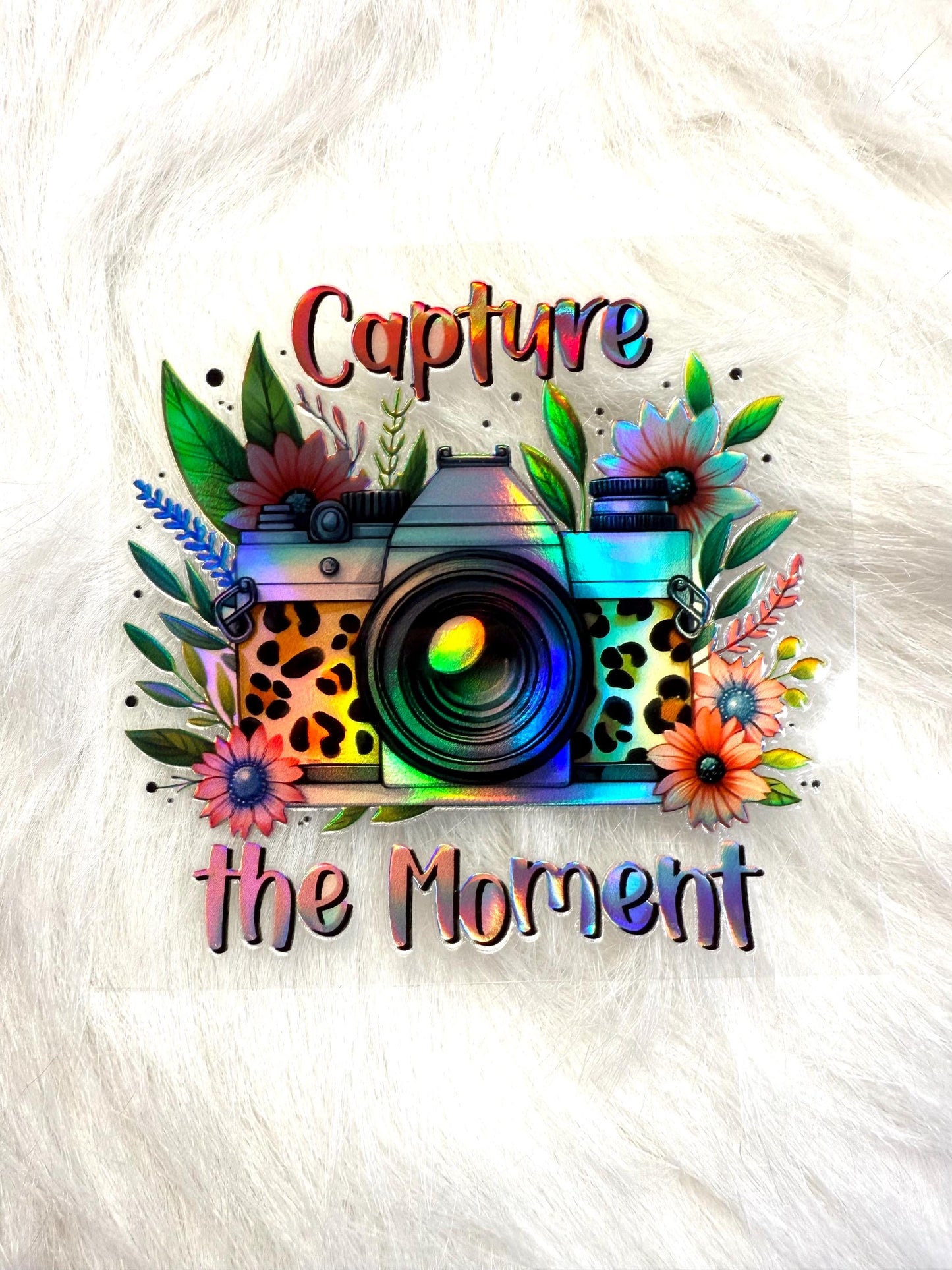 Holographic UV DTF Decal Sticker #26