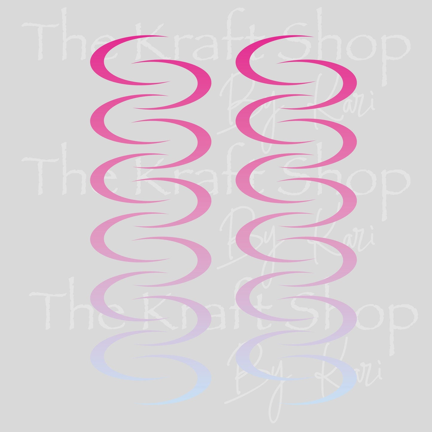 UV DTF Sticker print. Half circle shapes ombre element decal, tumbler decal, permanent sticker. #10348