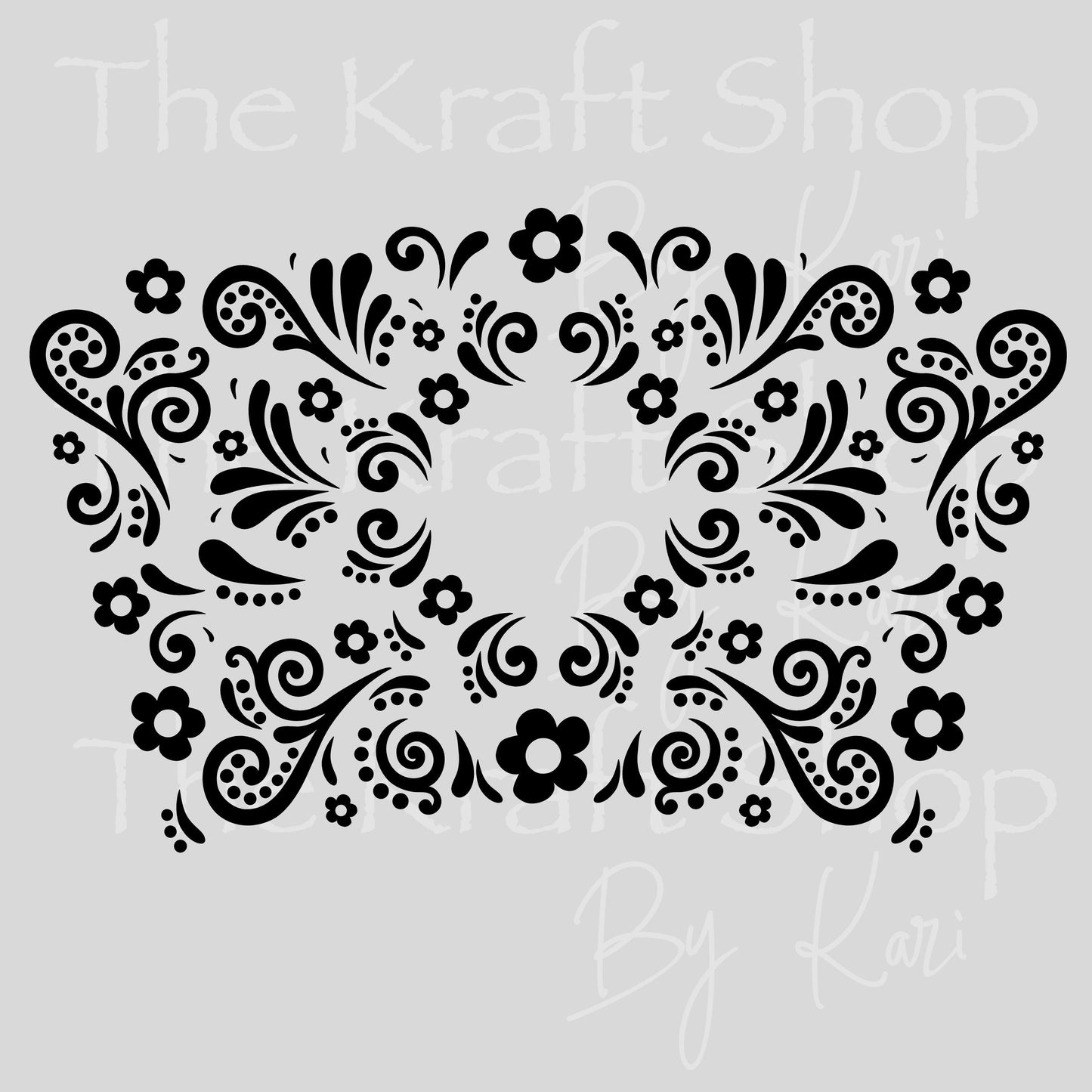 UV DTF Sticker print. Flourish 24 oz tapered wrap or element sheet of decals for acrylic tumblers #5477