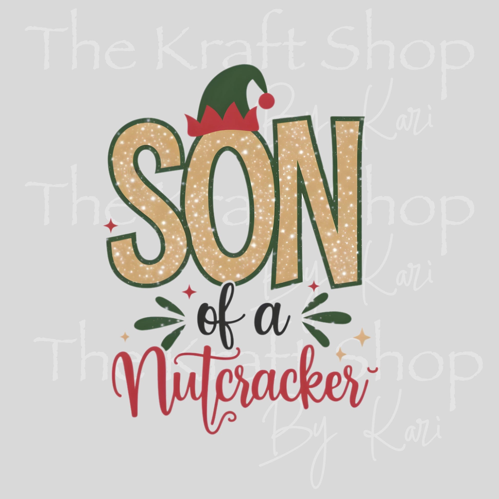 UV DTF Sticker prints. Son of a nutcracker decal, permanent sticker. #7555