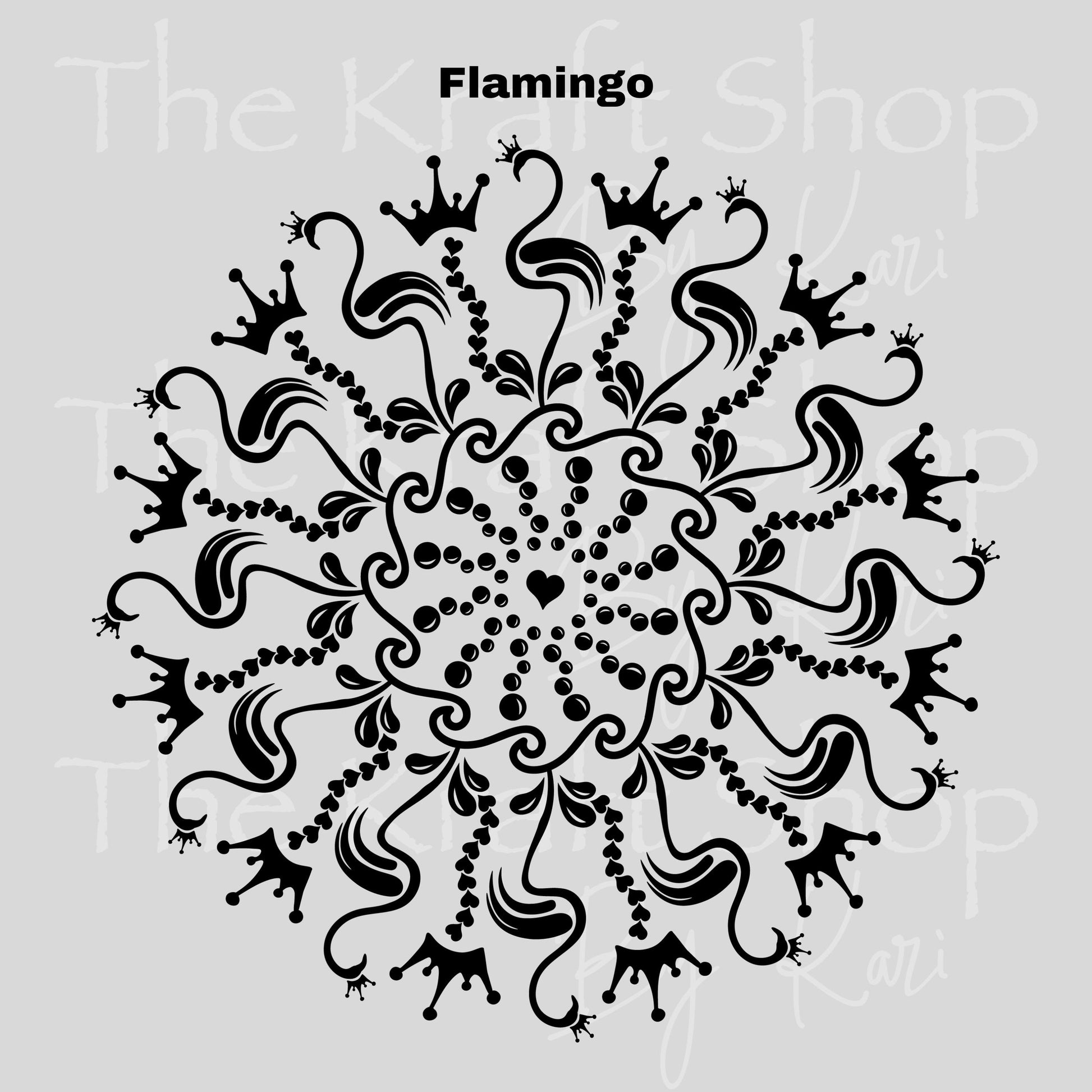 UV DTF Sticker print Flower Flamingo Magnolia Leaves mandala circle decal, tumbler decal, permanent sticker. #10390