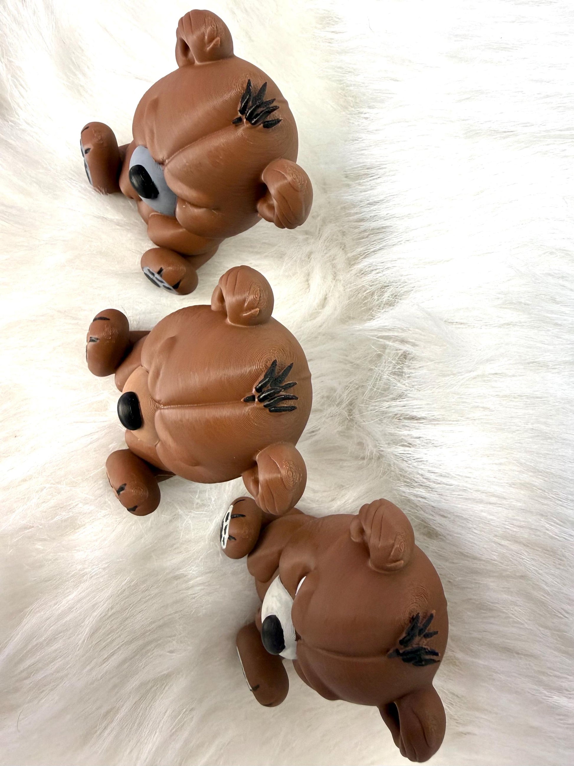 3D Grumpy Bear . Ready to ship.