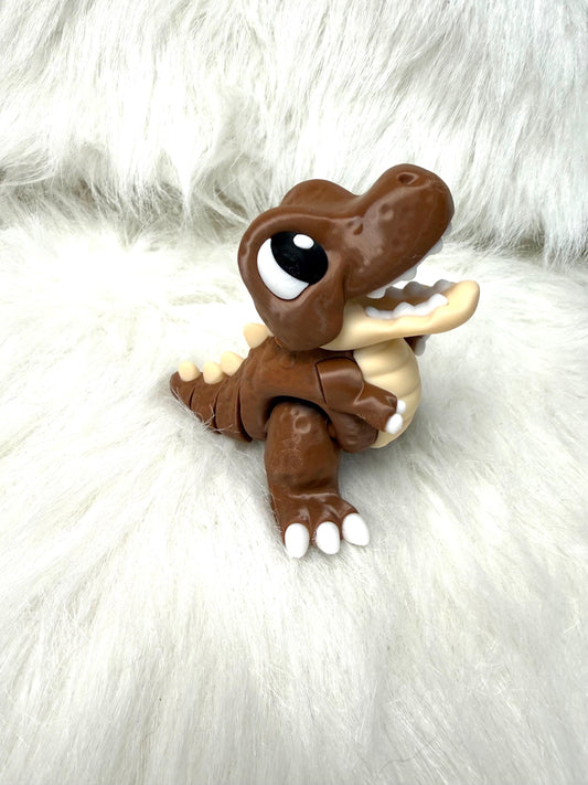 3D Flexi Trex dinosaur . Ready to ship.