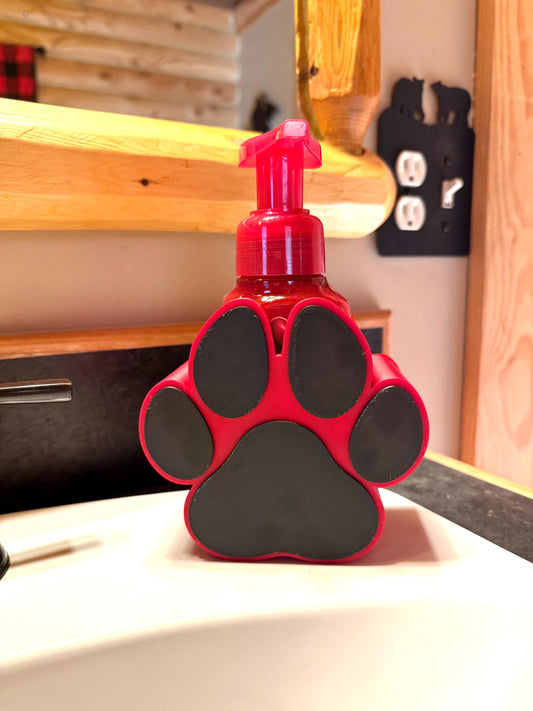 3D Dog paw soap holder for Body Works Soaps. Ready to ship.