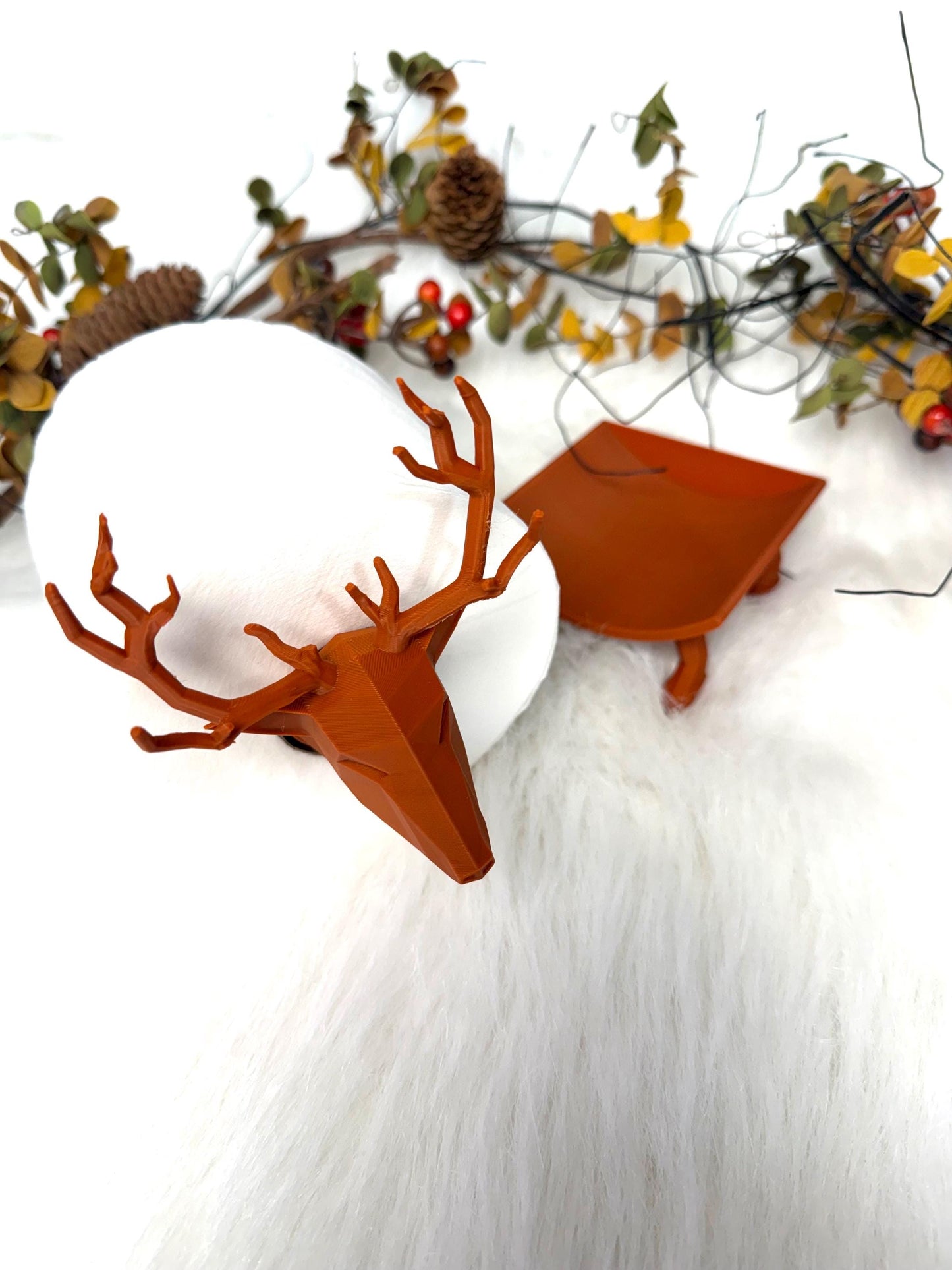 3D Deer toilet paper holder for rustic decoration. Ready to ship.