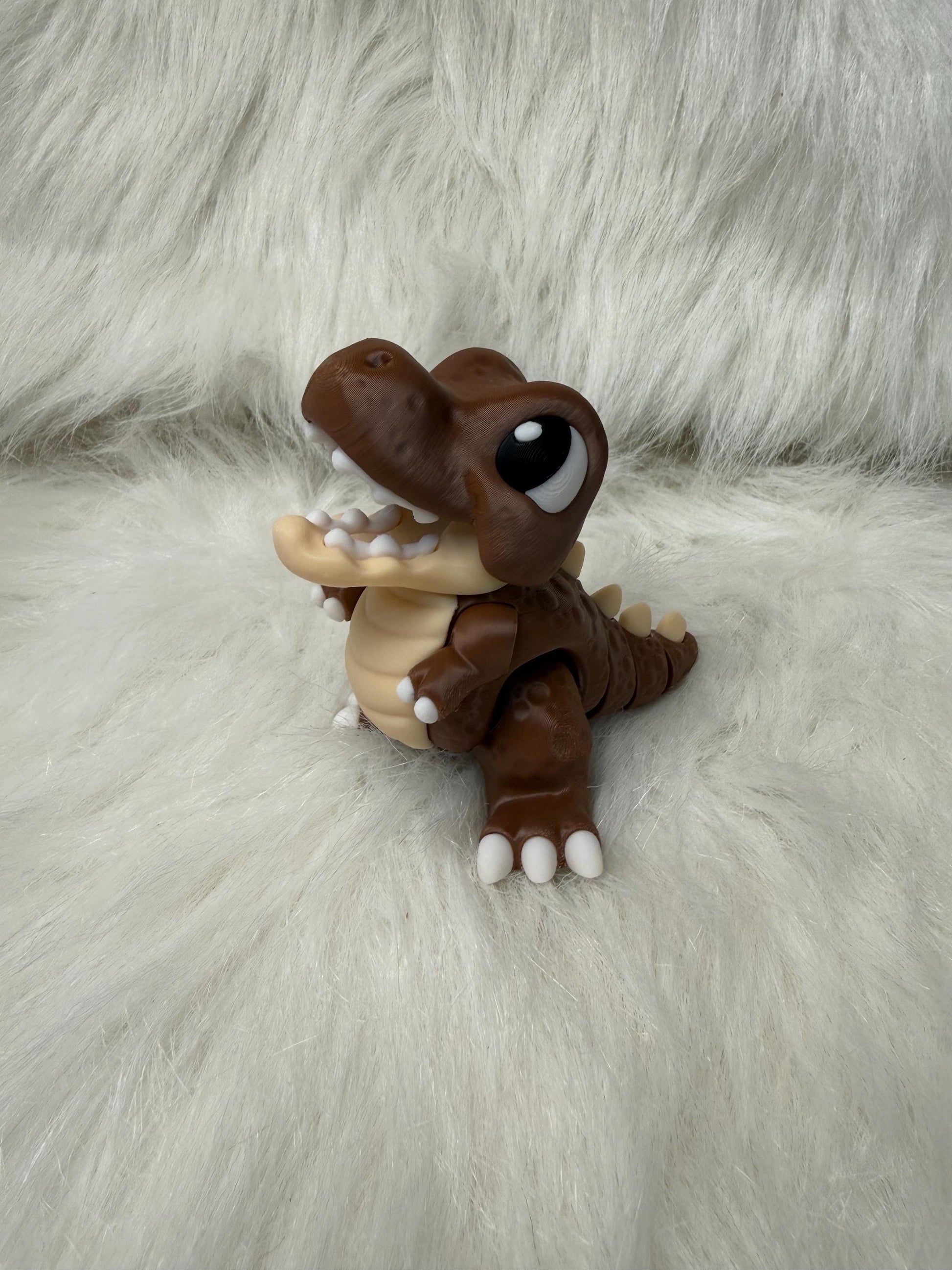 3D Flexi Trex dinosaur . Ready to ship.
