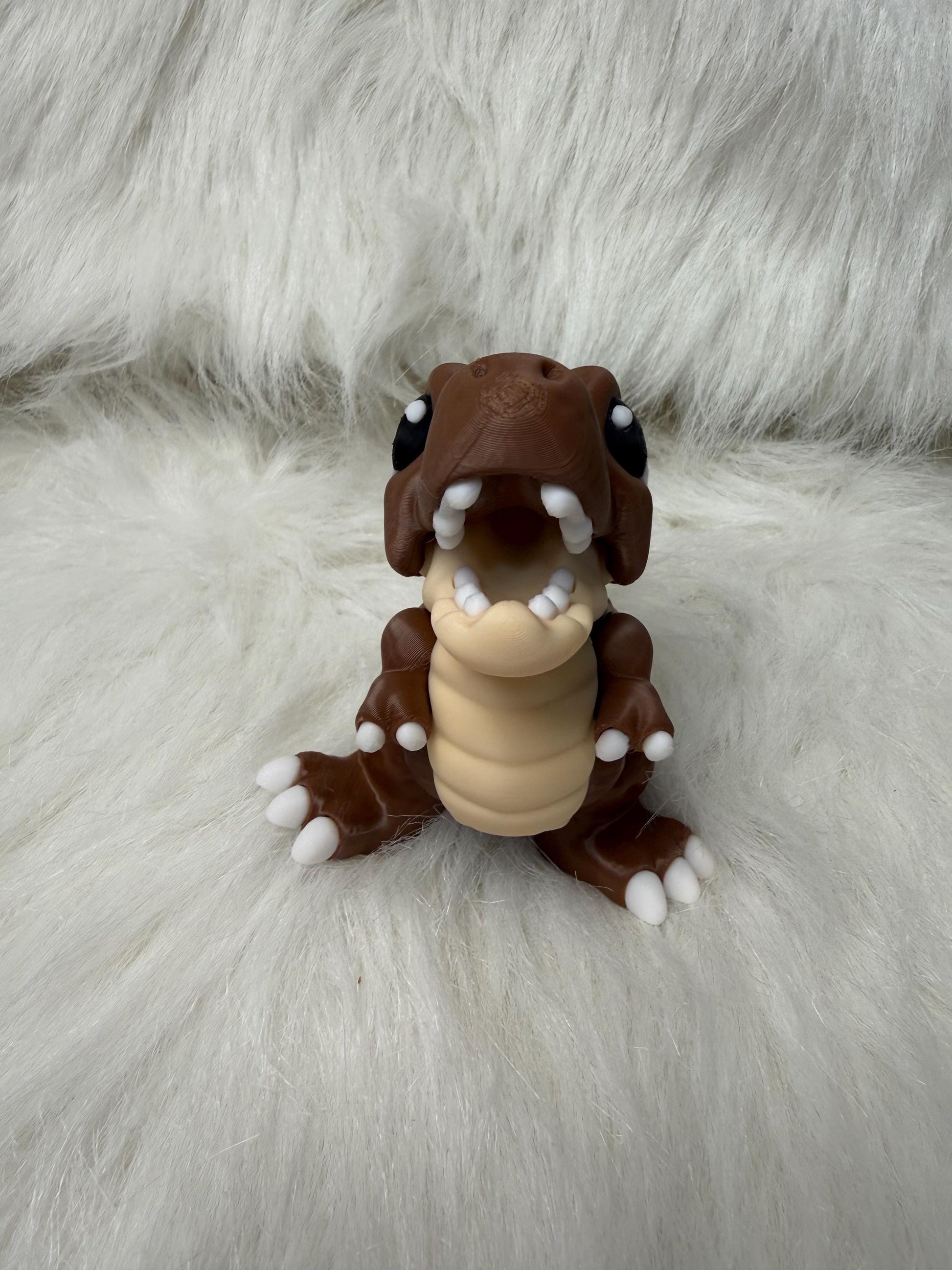 3D Flexi Trex dinosaur . Ready to ship.