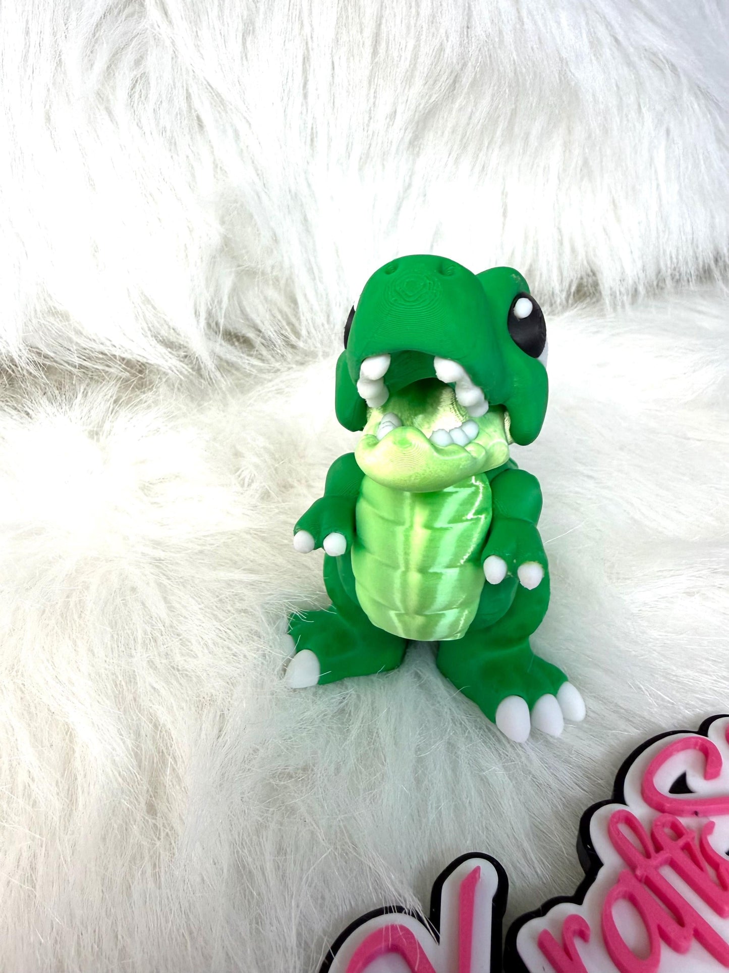 3D Flexi Trex dinosaur . Ready to ship.