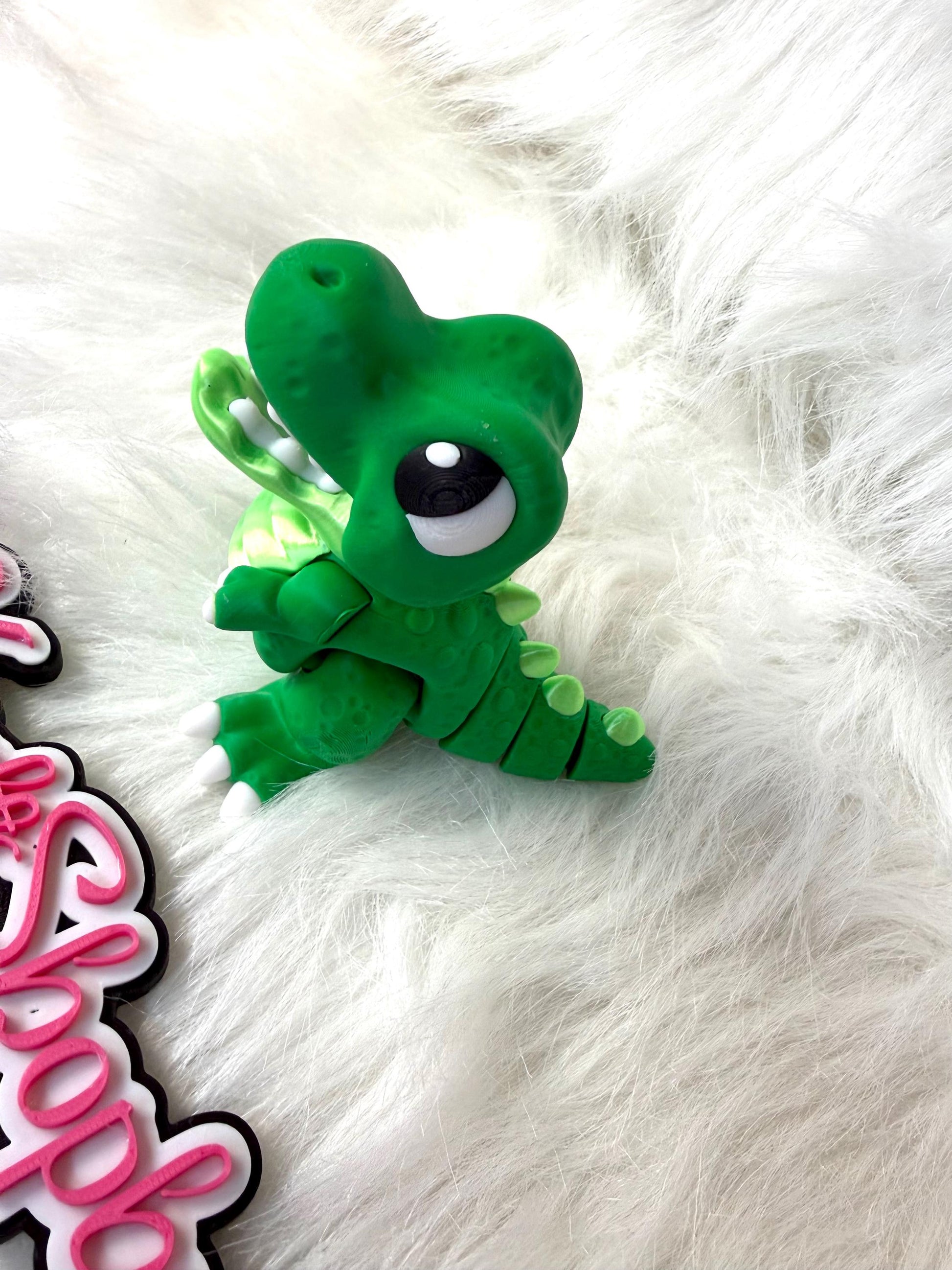 3D Flexi Trex dinosaur . Ready to ship.