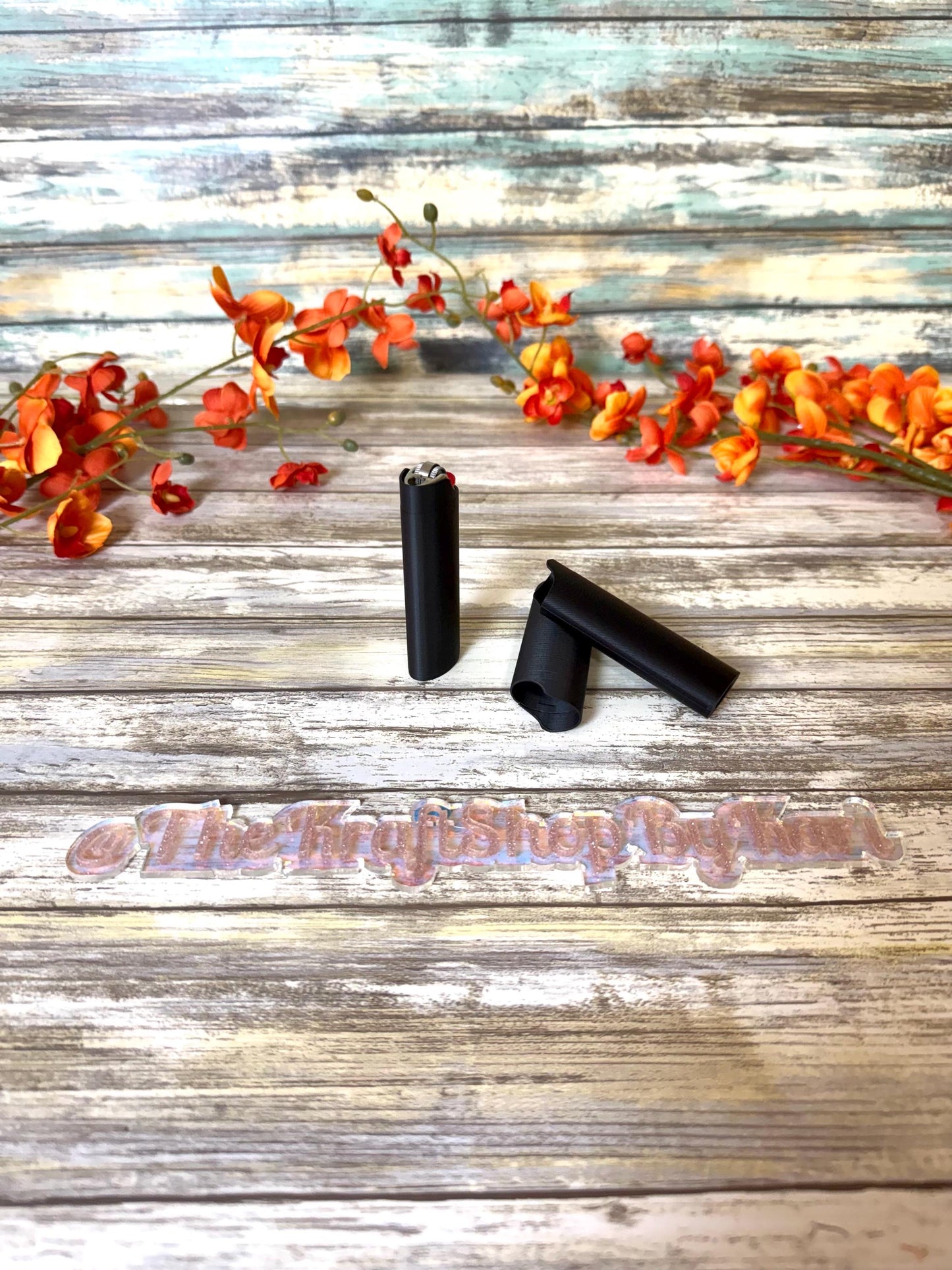 3D Lighter holder ready to rhinestone or decorate. Ready to ship.