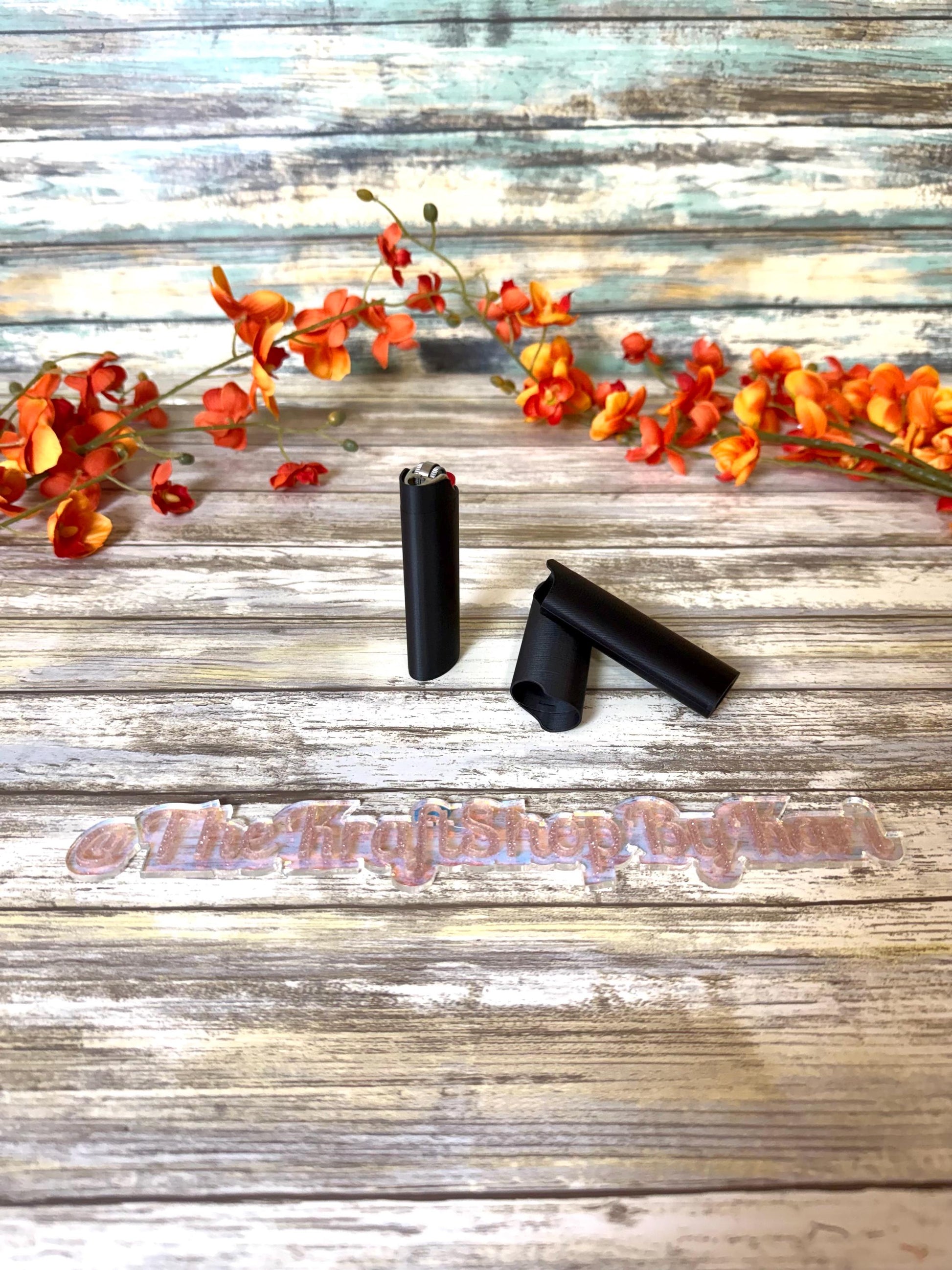 3D Lighter holder ready to rhinestone or decorate. Ready to ship.