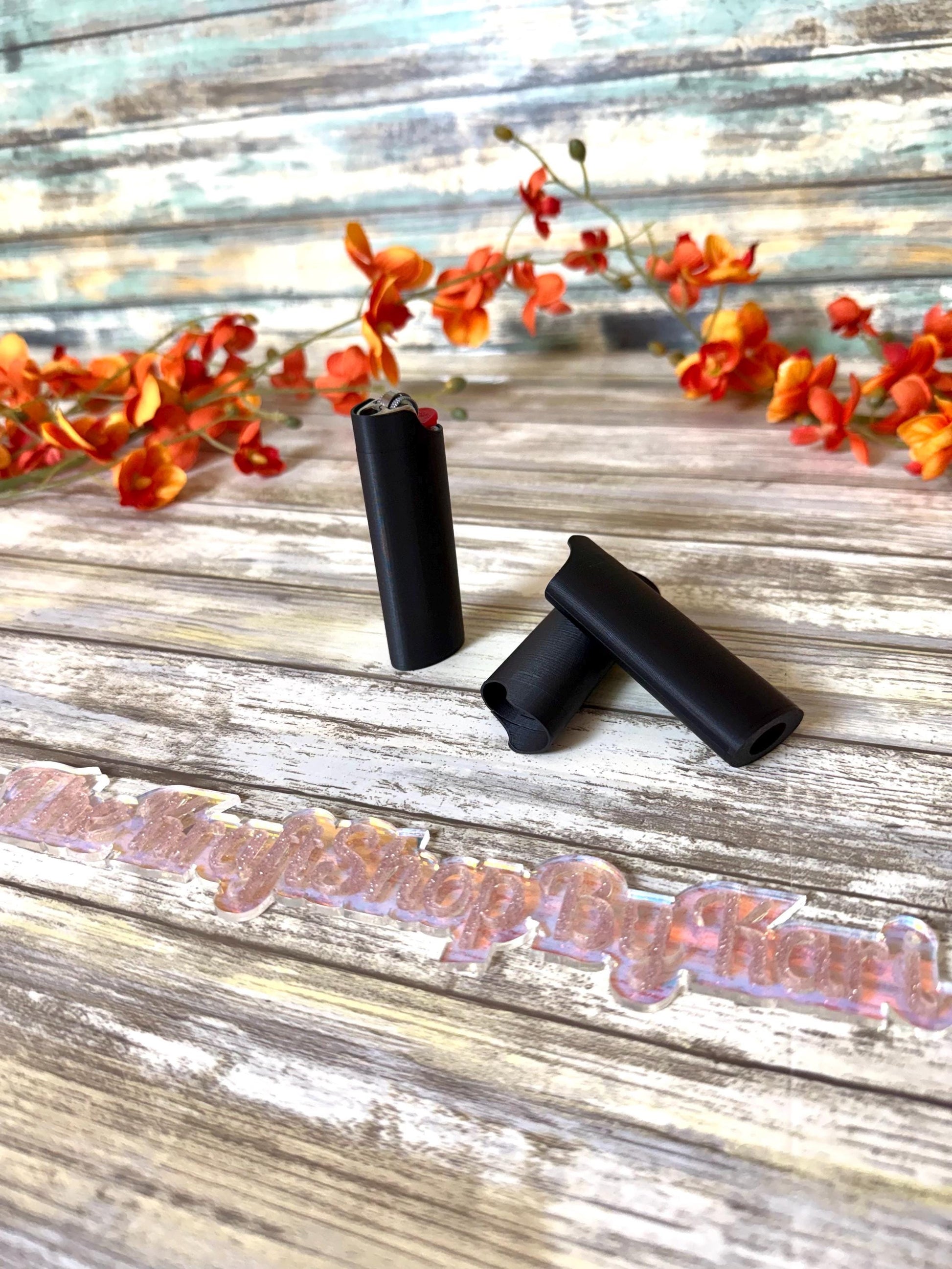 3D Lighter holder ready to rhinestone or decorate. Ready to ship.