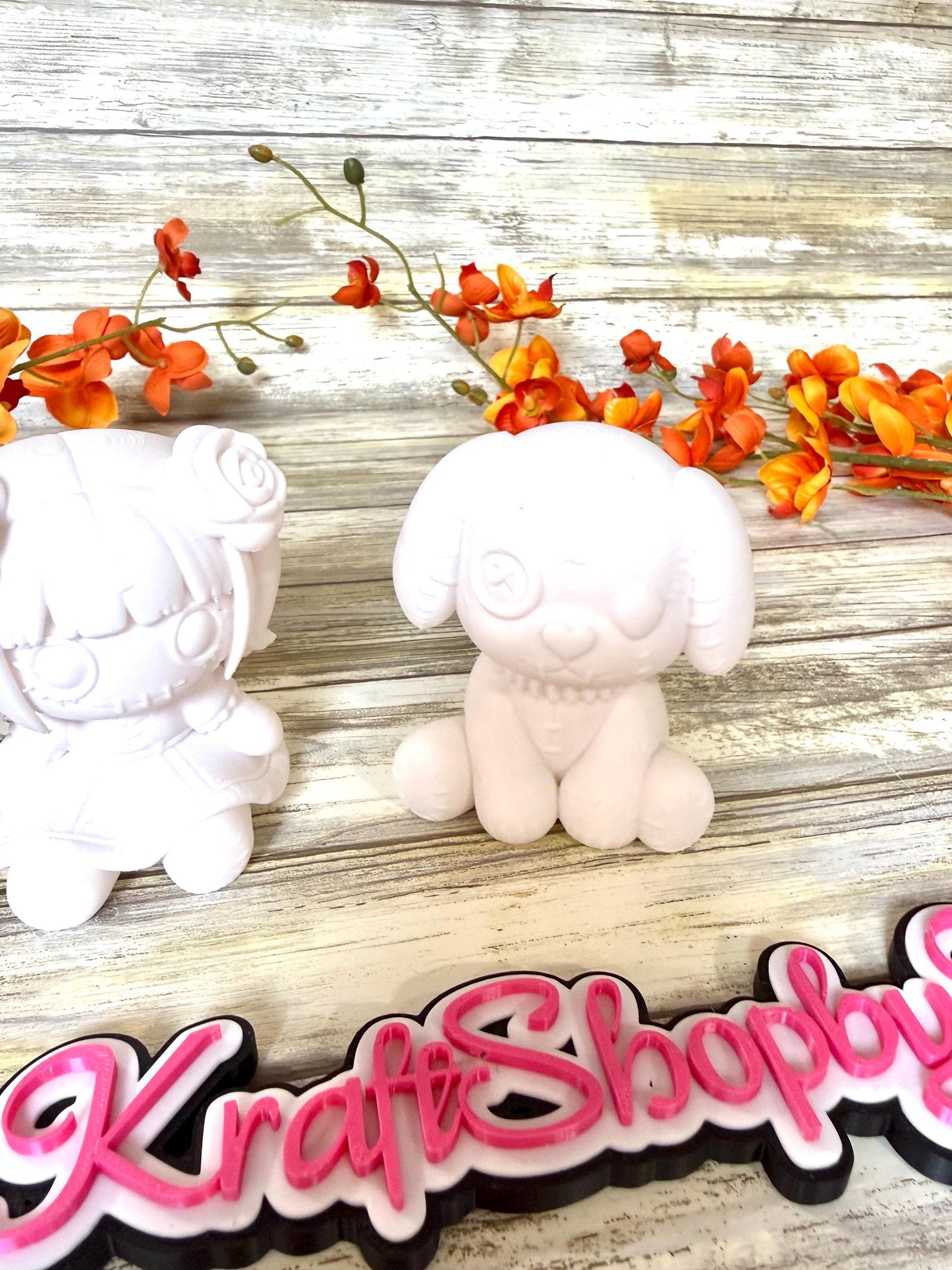 3D Voodoo doll or dog blank. Ready to ship.