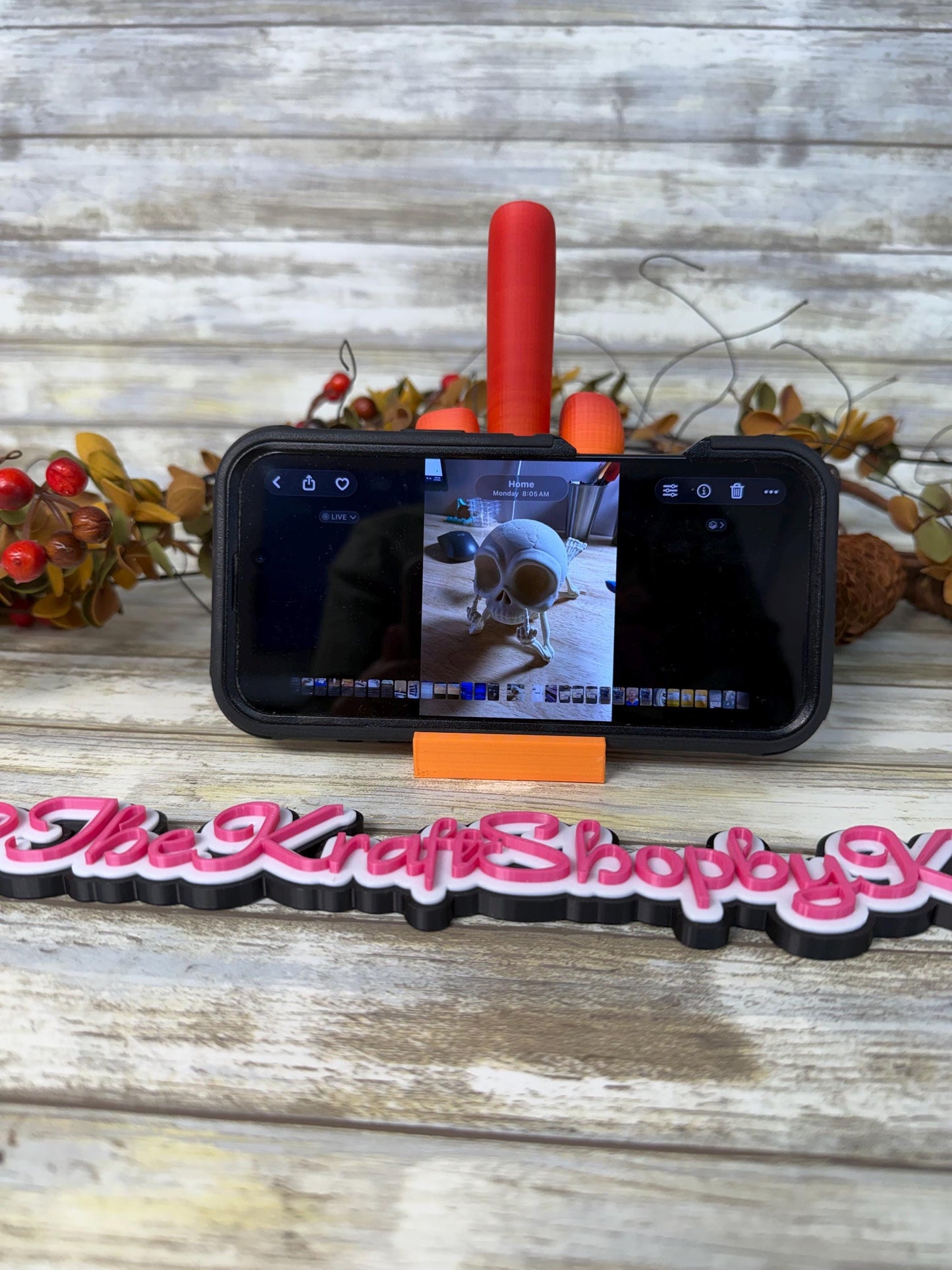 3D Ombre fuck you phone holder decoration. Ready to ship.