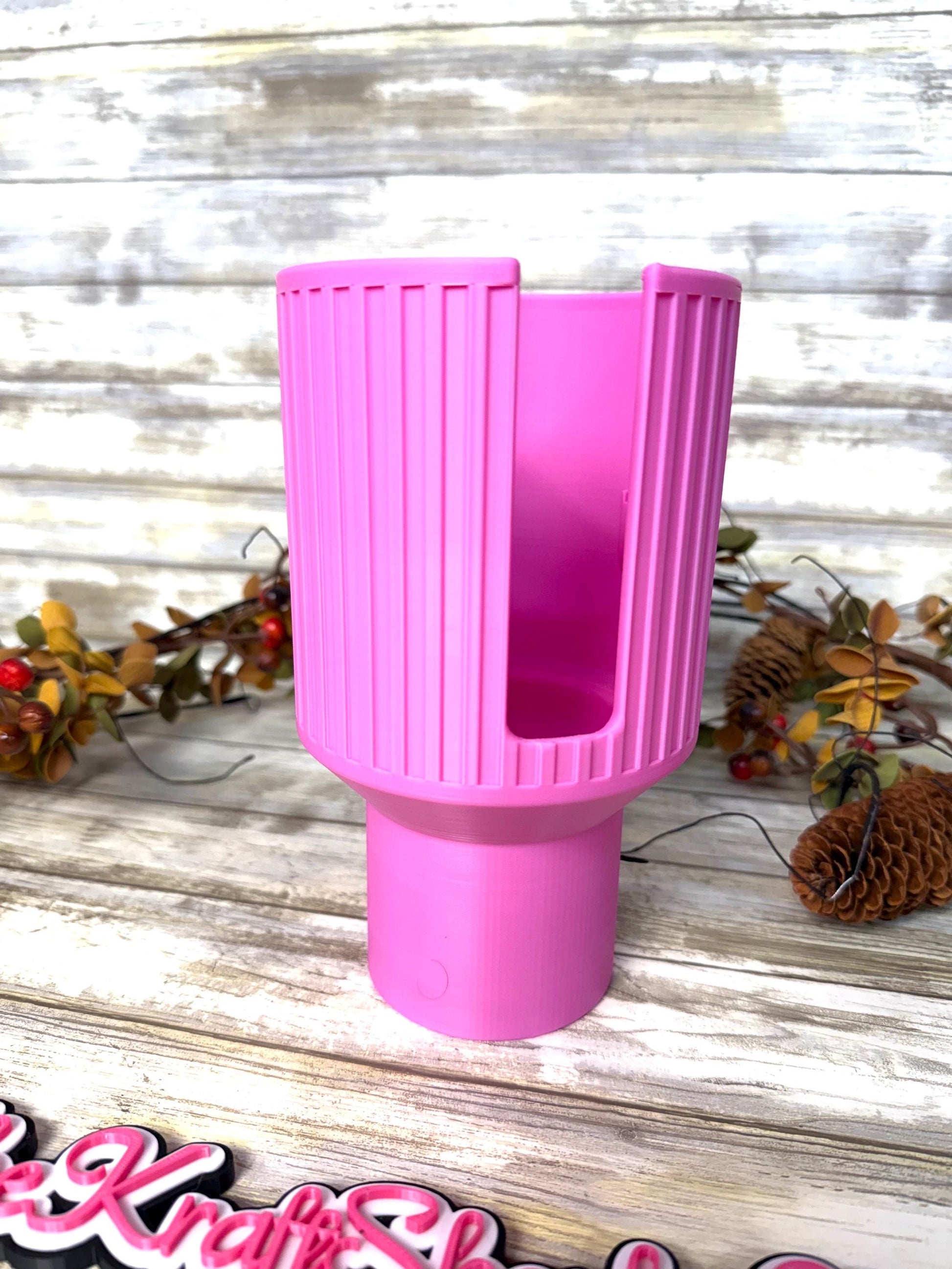 3D Car cup holder extender. Fits 40oz to 14 oz. Ready to ship.