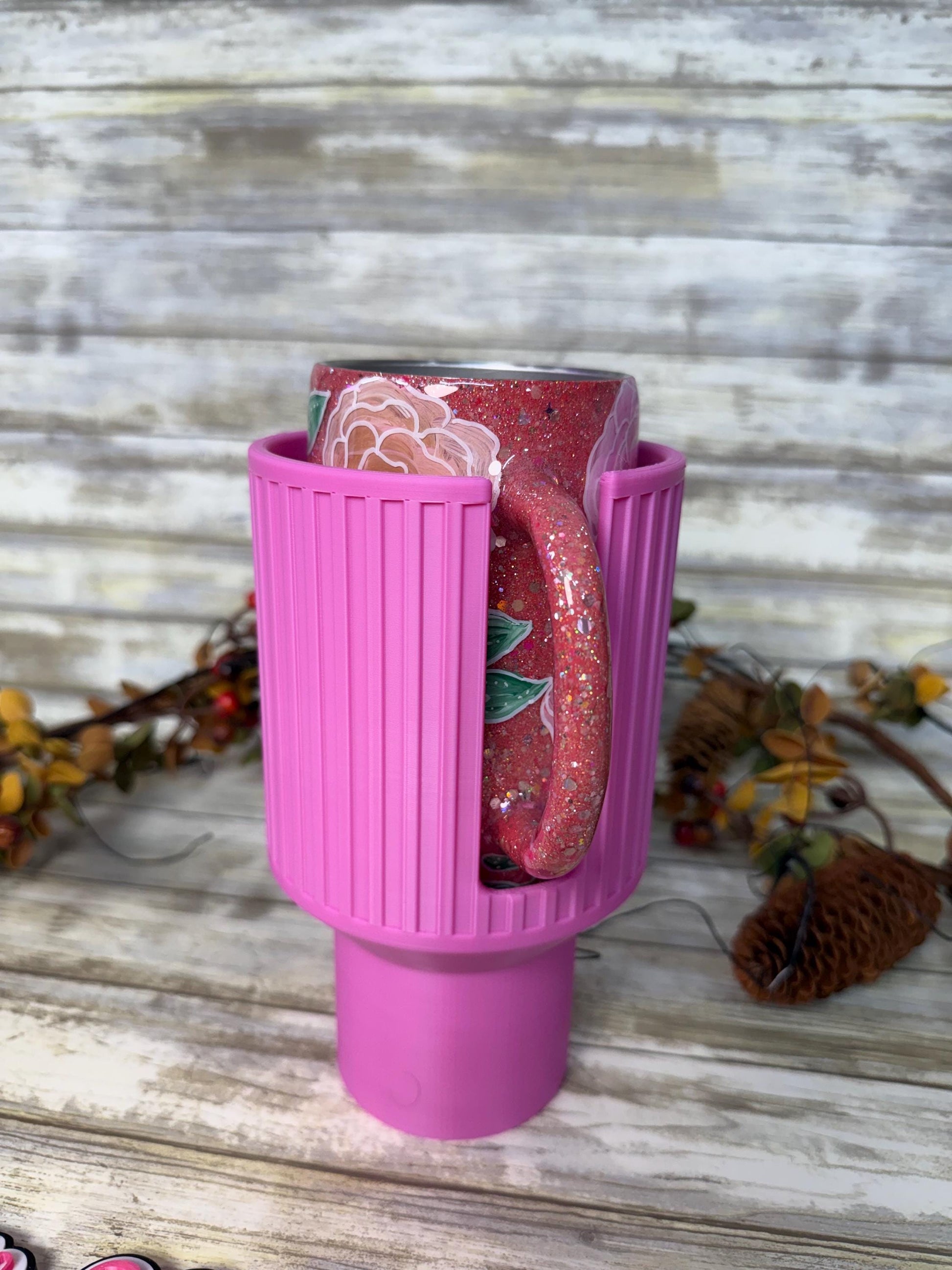 3D Car cup holder extender. Fits 40oz to 14 oz. Ready to ship.