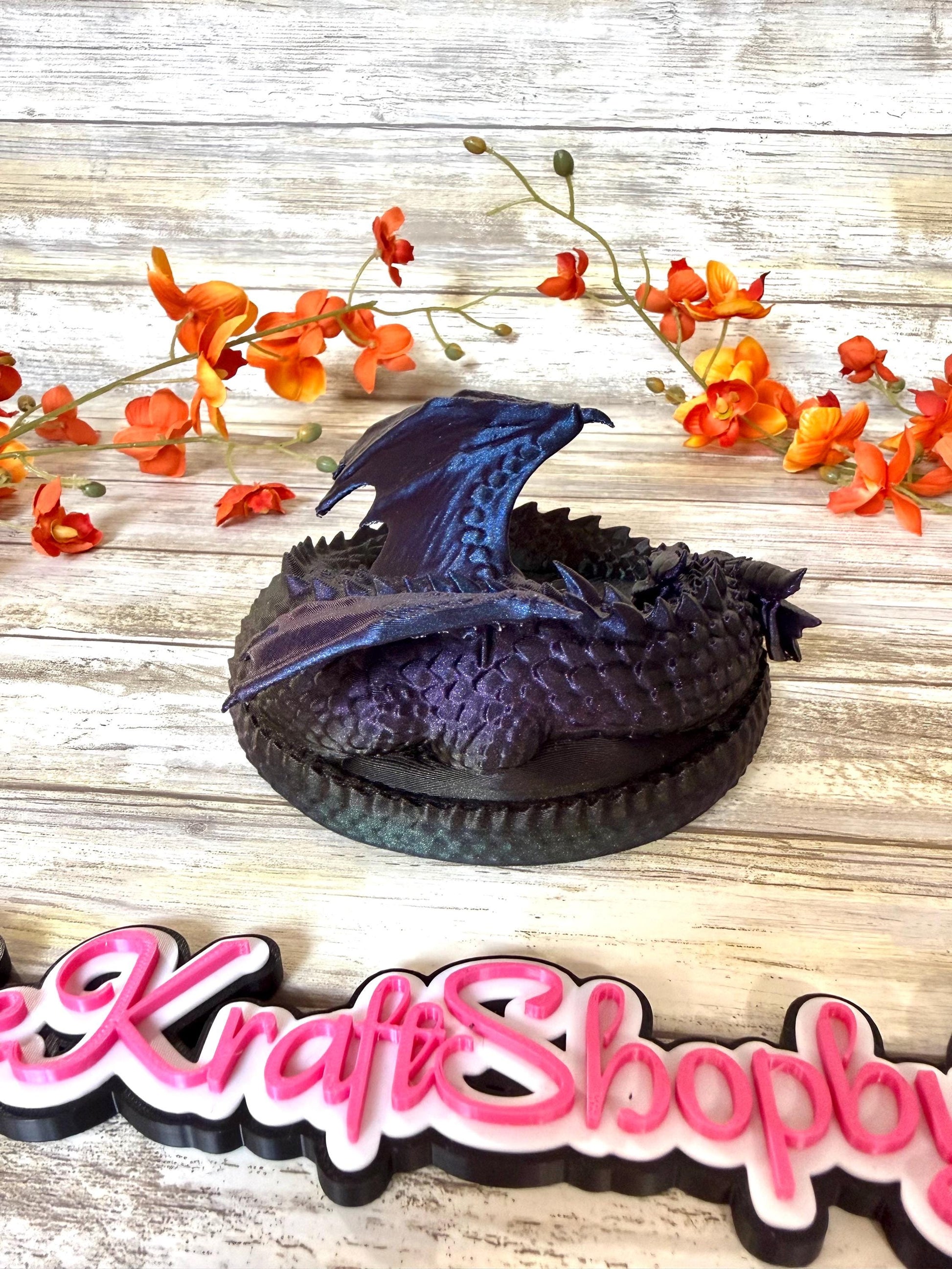 3D silk Dragon tinker bowl. Ready to ship.