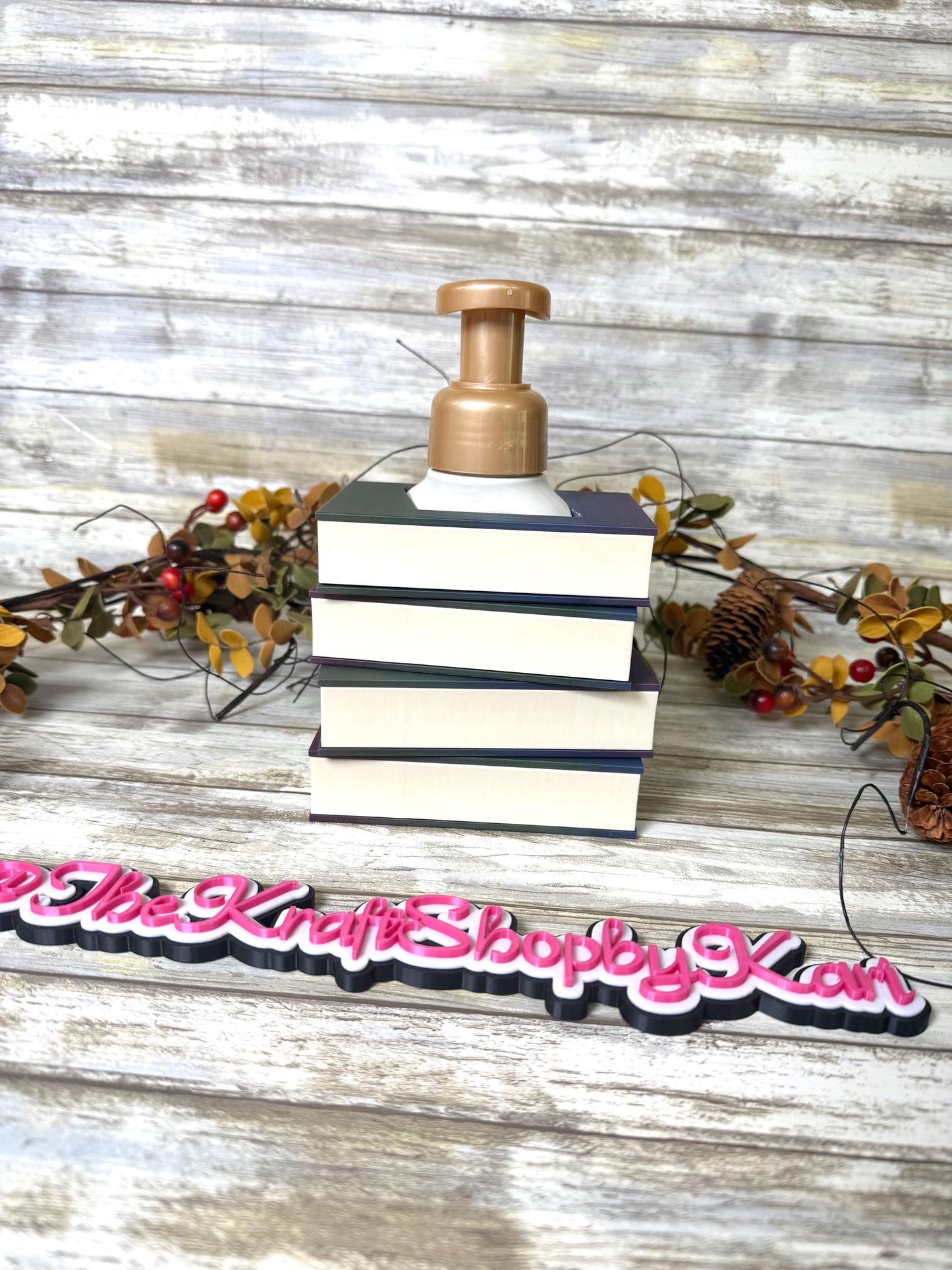 3D Book lover soap holder. Ready to ship.