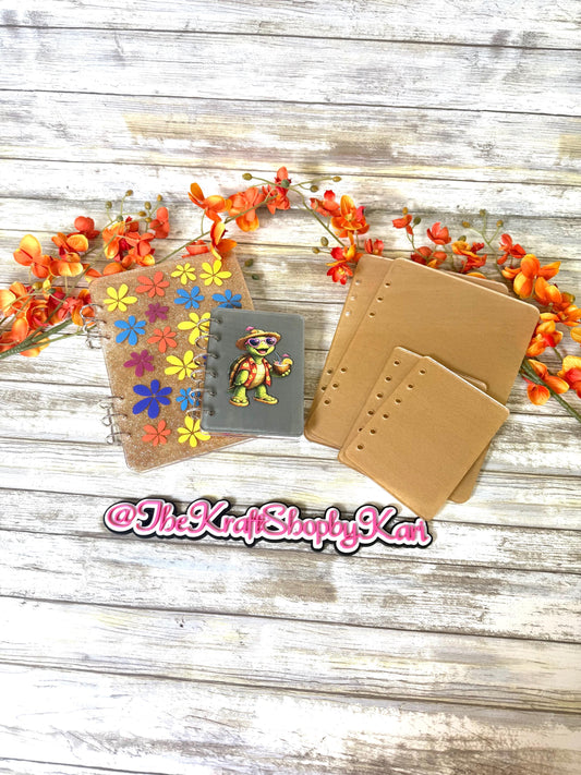 Acrylic notebook blank set DIY notebook