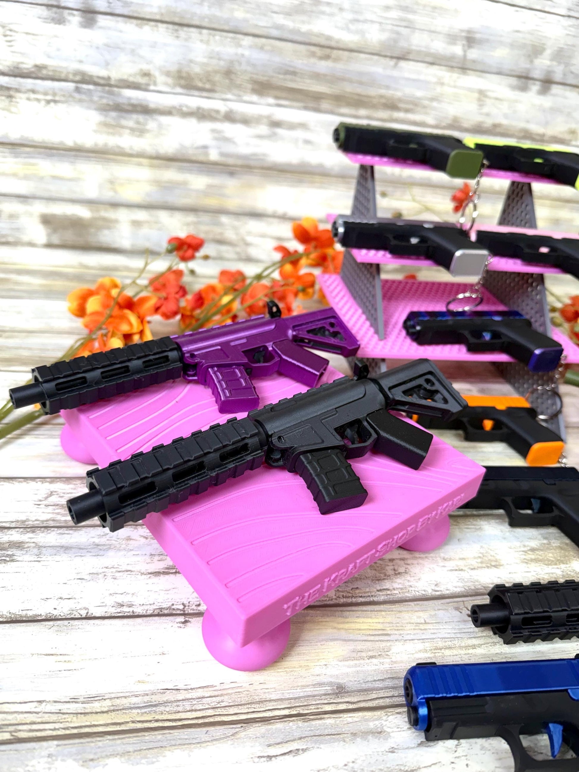 3D printed pew pew toys decoration. Ready to ship.