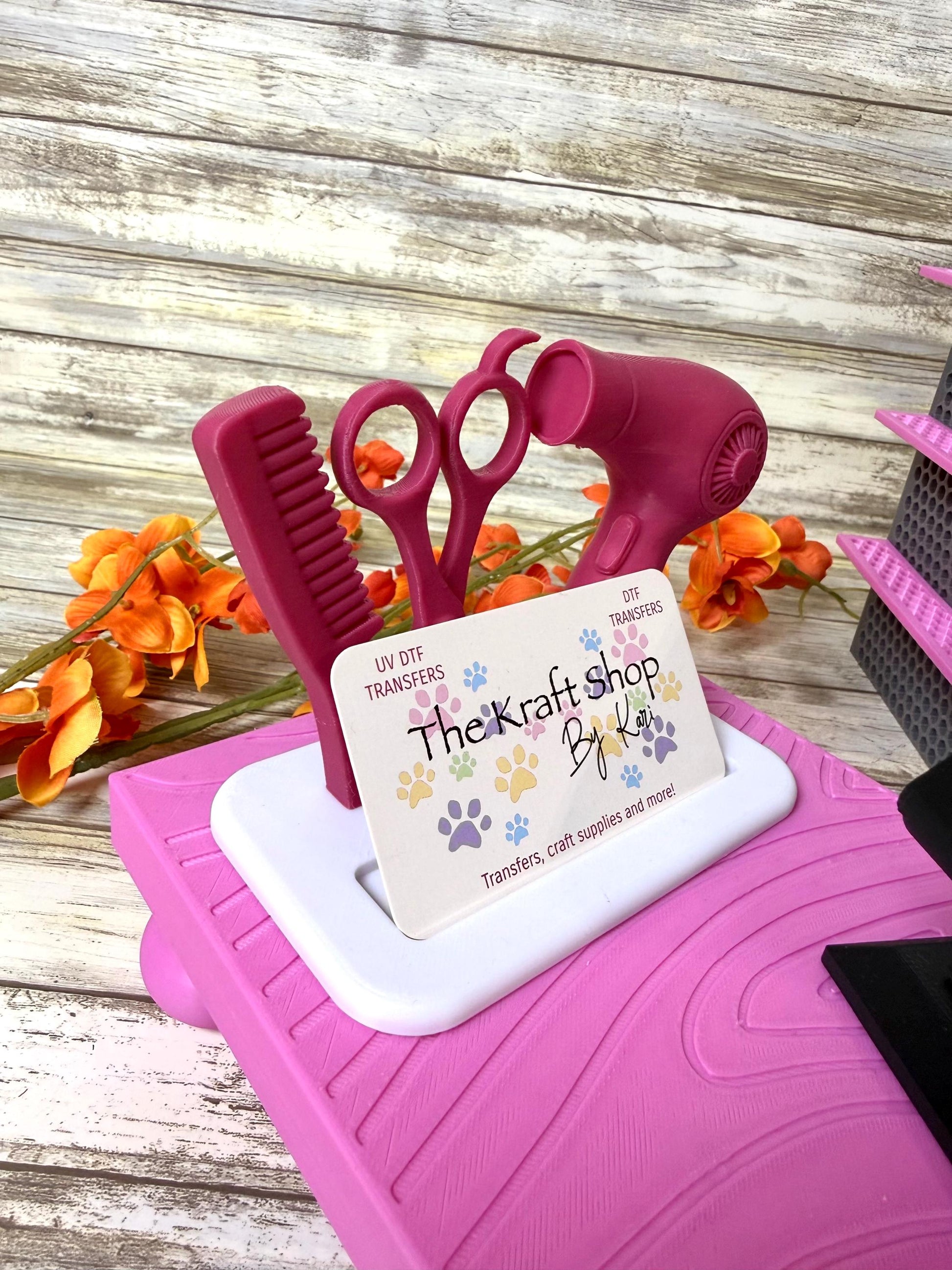 3D Business card holder. Highland cow. Tire. Hairdresser. Real Estate. Realtor sold. Ready to ship.