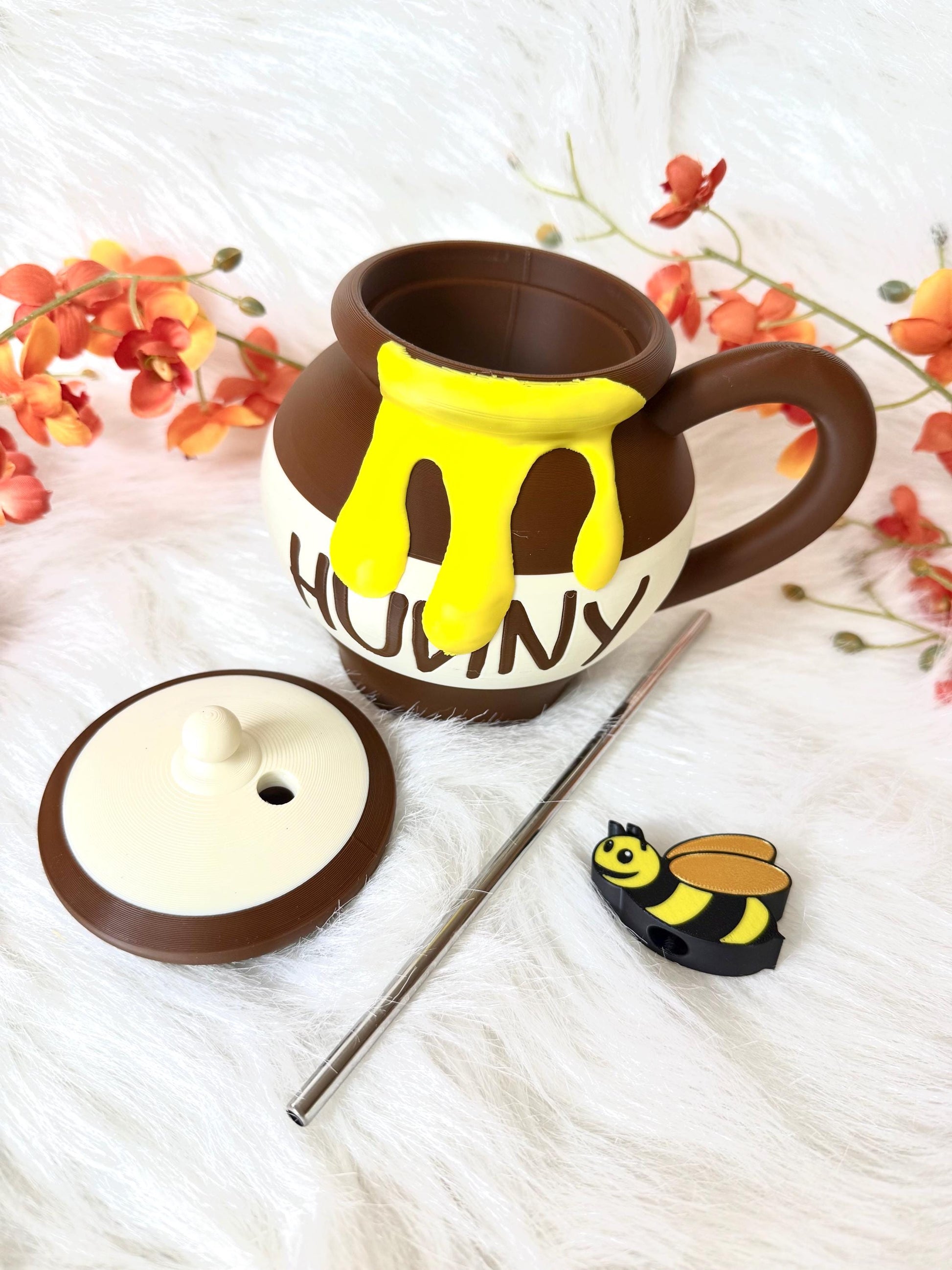 3D Honey pot 12oz can holder. Ready to ship.