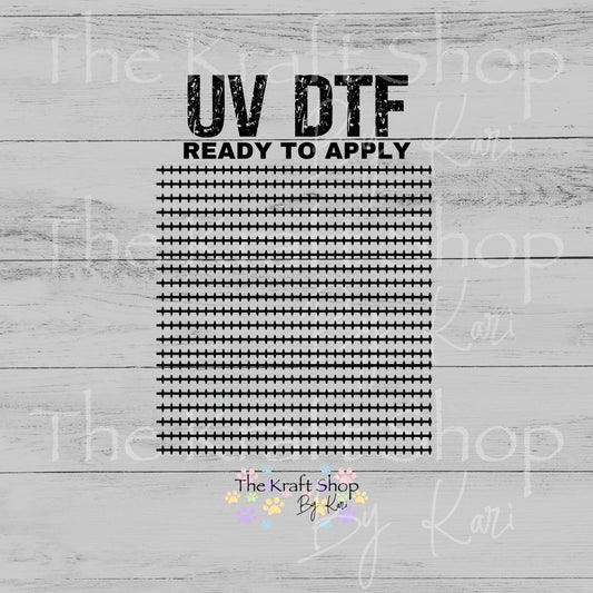 UV DTF Football Lace mixed media Element sheet 8x8 decal #10526