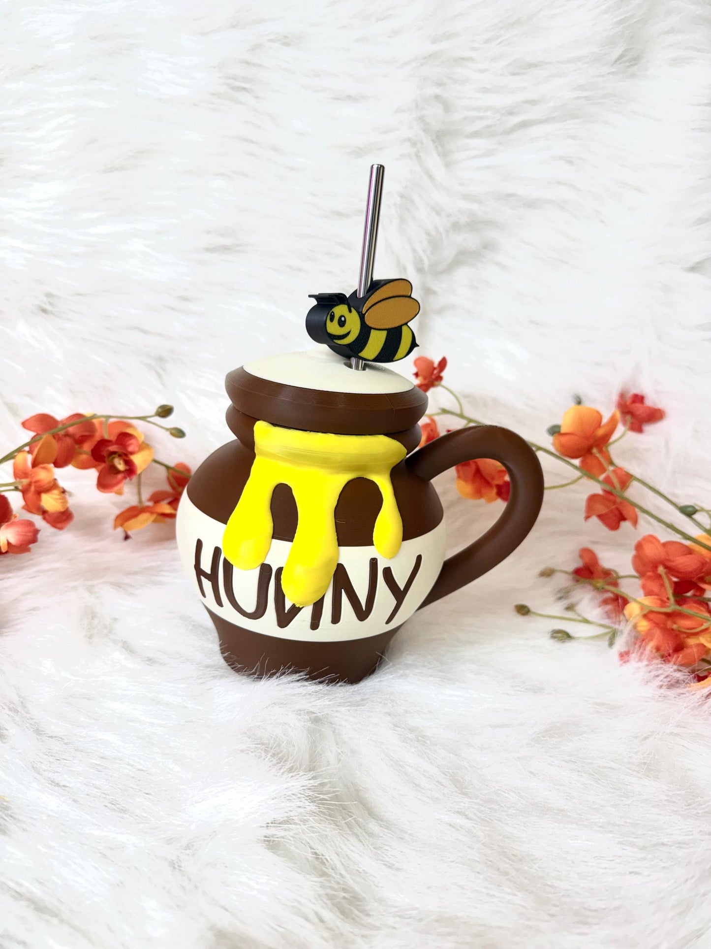 3D Honey pot 12oz can holder. Ready to ship.