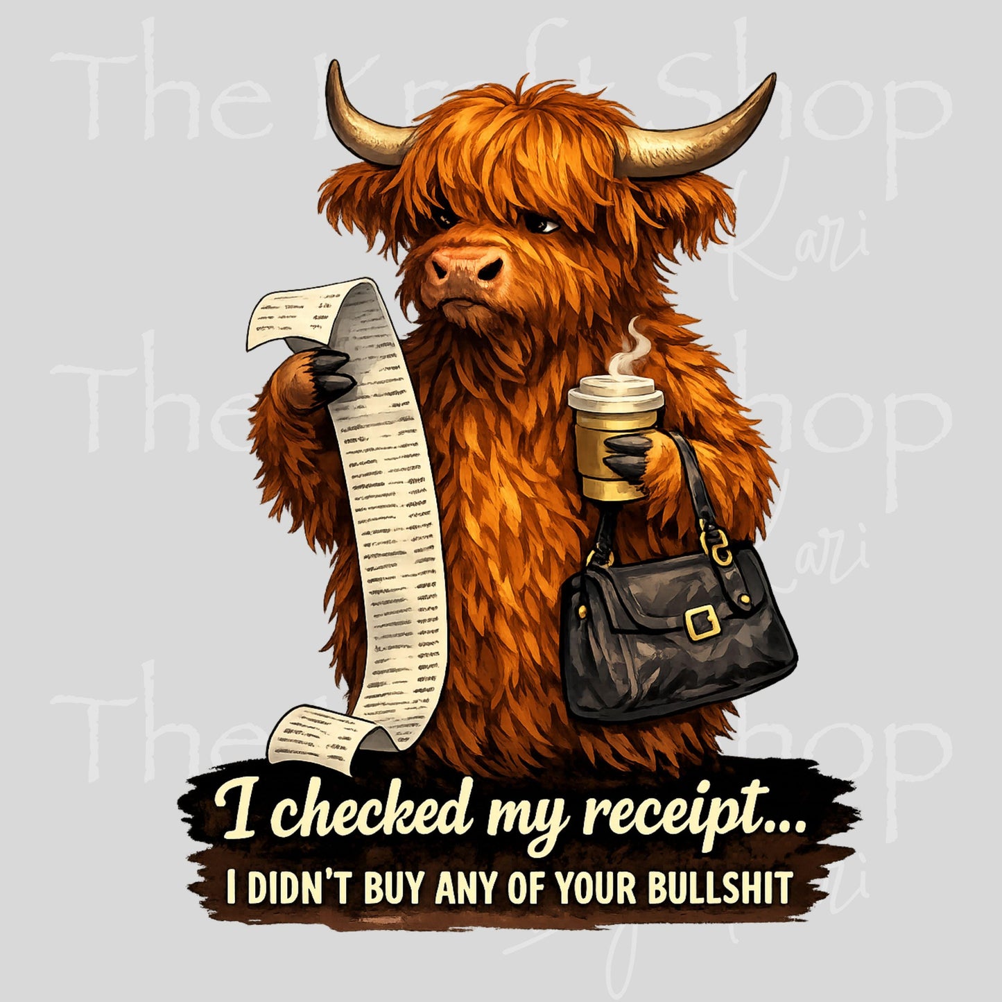 UV DTF I checked my receipt I didn't buy any of your bullshit decal #4791