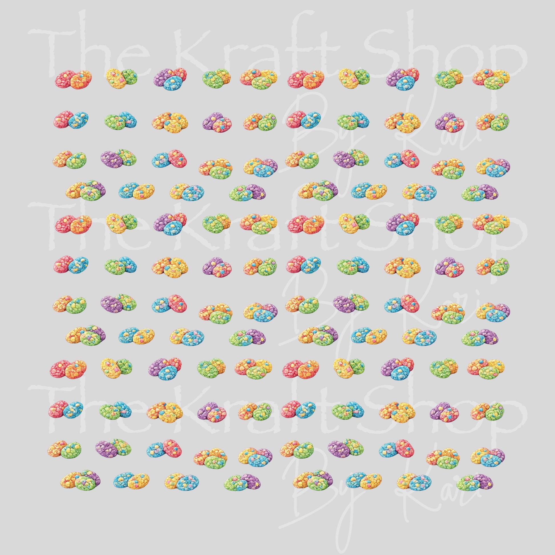 UV DTF Pebble cereal element 8x8 or 10x10 sheet bundle decal, permanent sticker. #10529
