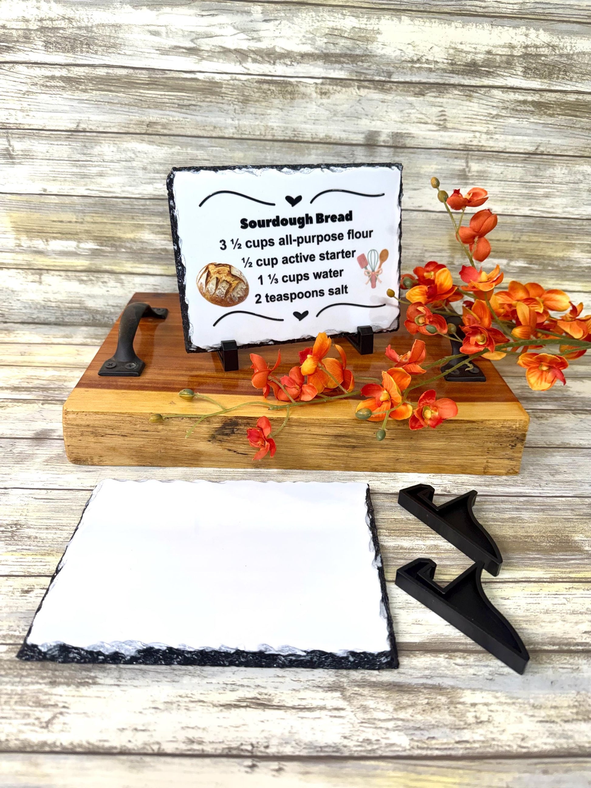 Rock slate photo blank 7.5 x 5.5. Ready to ship