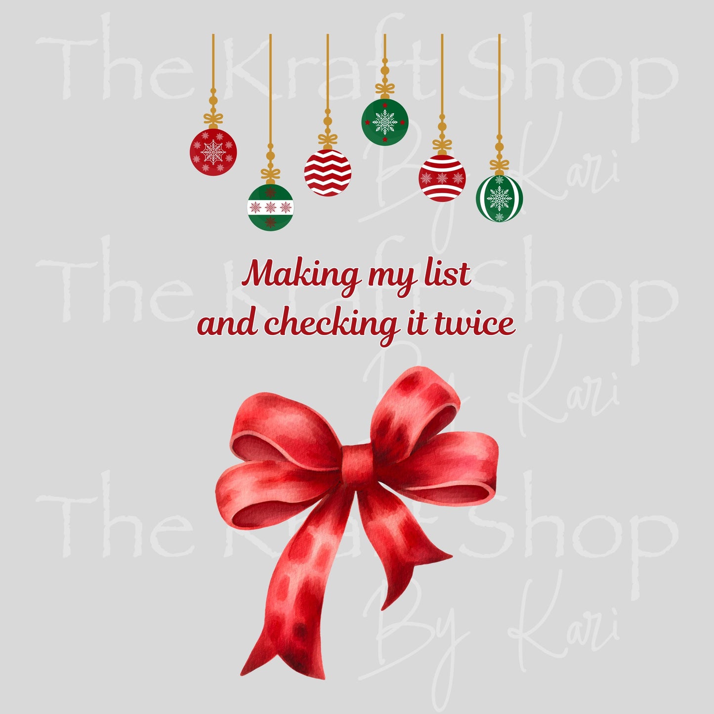 UV DTF Sticker print Making My List Notebook Element sheet 8.5x5.7 inches, decal #5607