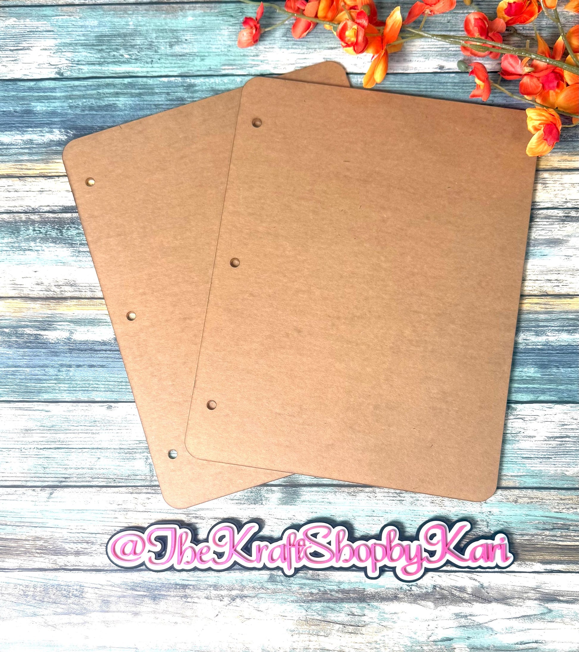 Acrylic XL notebook blank set DIY notebook