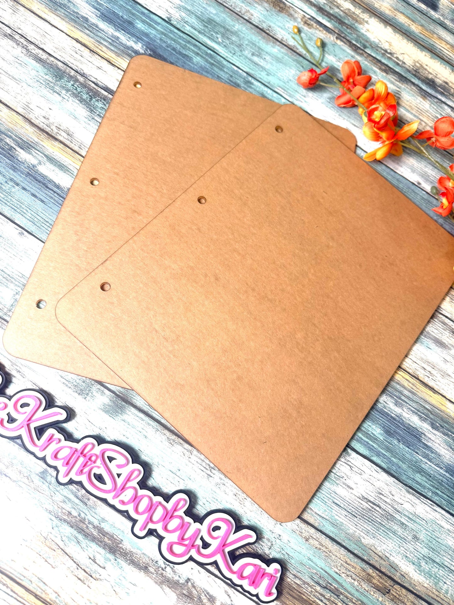 Acrylic XL notebook blank set DIY notebook
