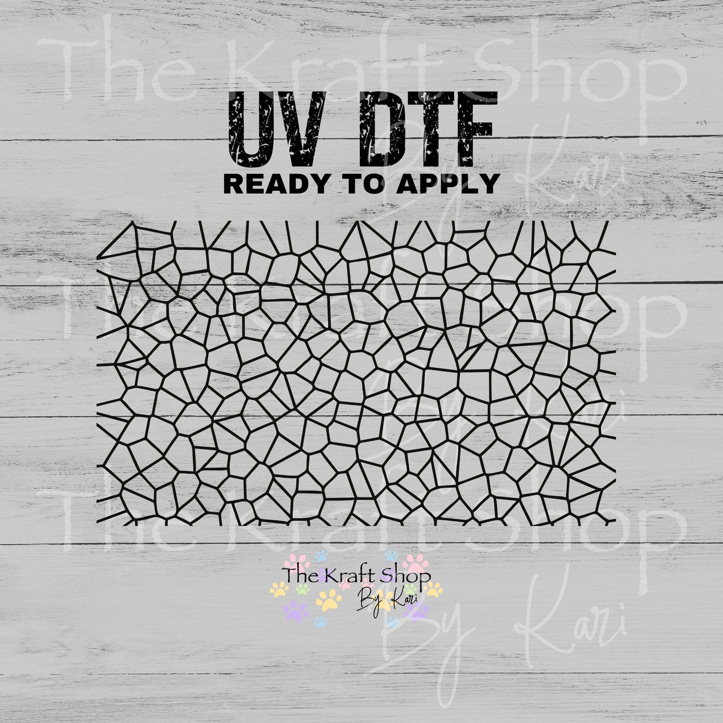 UV DTF Sticker print Stained Glass Element sheet decal, tumbler decal, permanent sticker. #10565